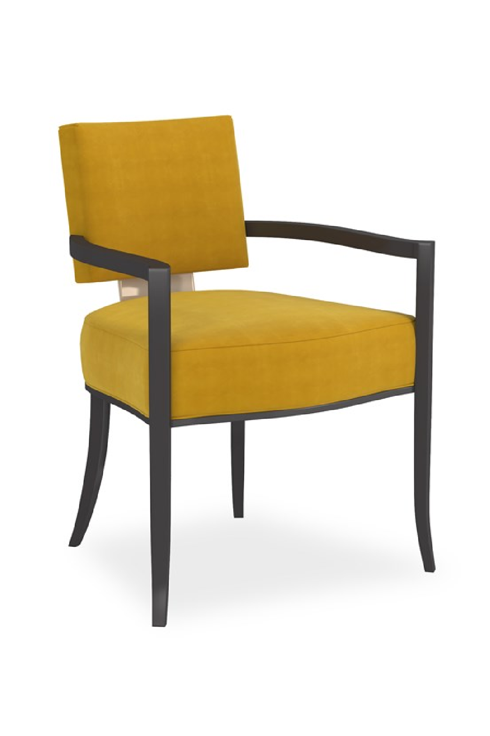 Square Back Dining Armchair | Caracole Reserved Seating | Caracole.eu.com