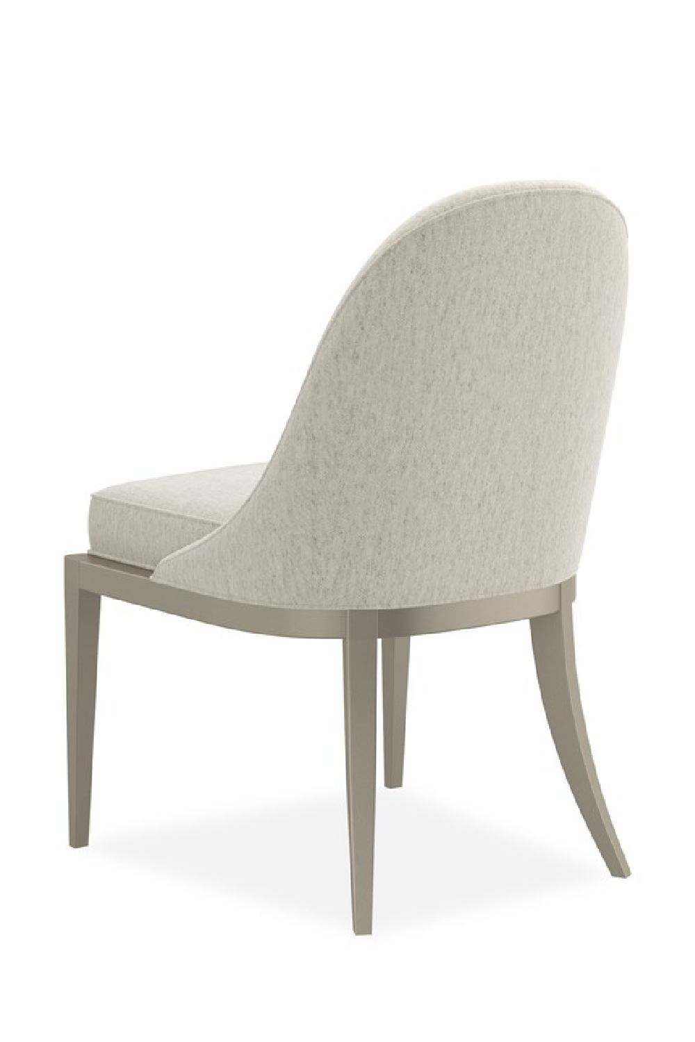 Ecru Arched-Back Side Chair | Caracole Natural Choice | Caracole.eu.com