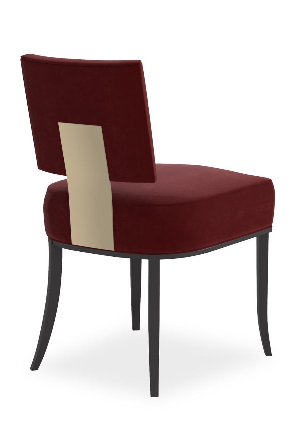 Square Back Side Chair | Caracole Reserved Seating | Caracole.eu.com