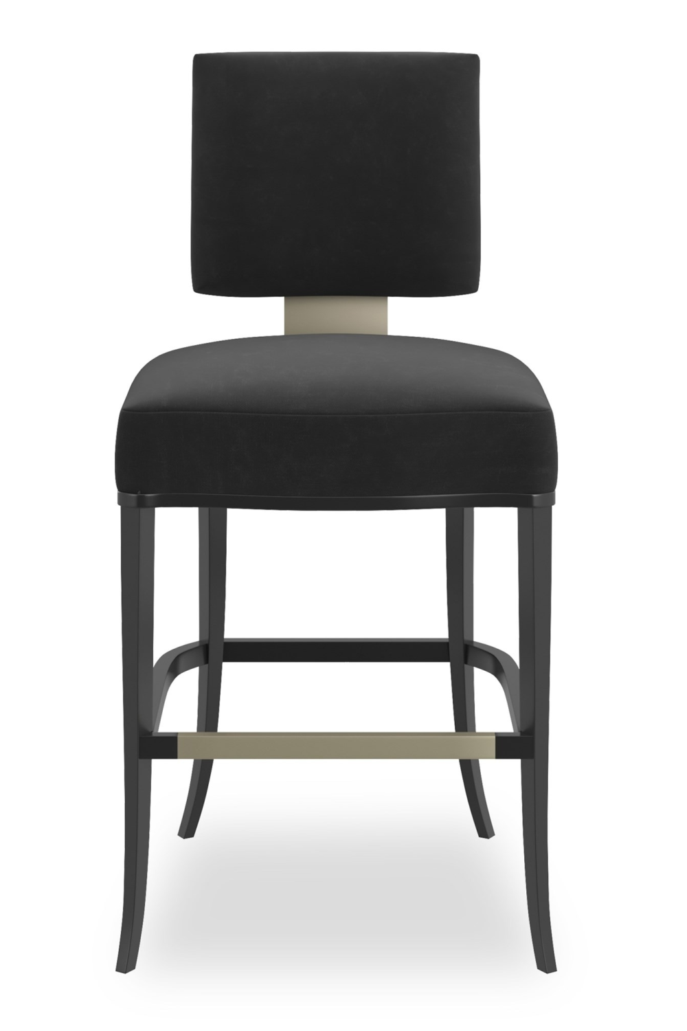 Square-Back Counter Stool | Caracole Reserved Seating | Caracole.eu.com