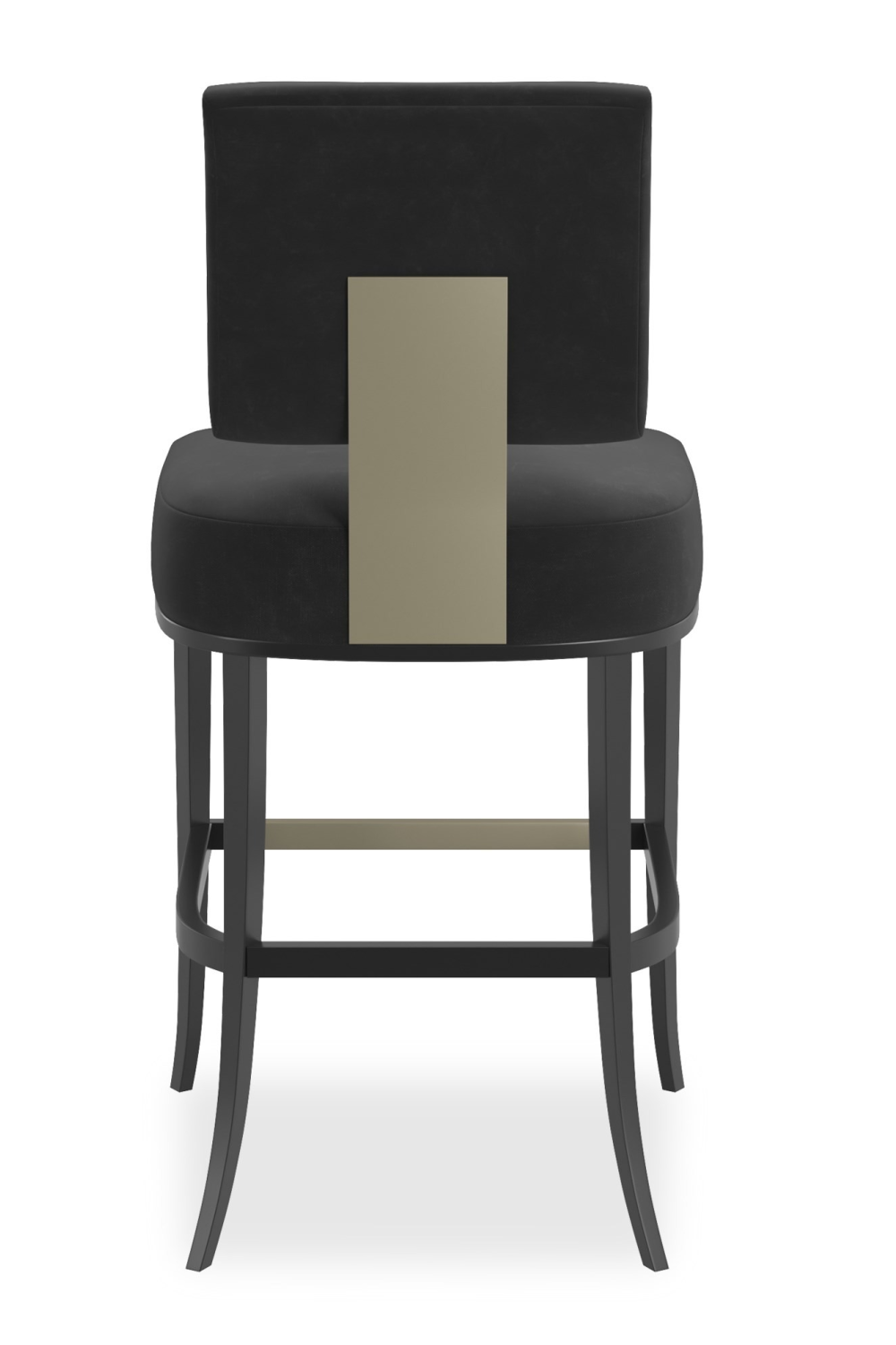 Square-Back Counter Stool | Caracole Reserved Seating | Caracole.eu.com