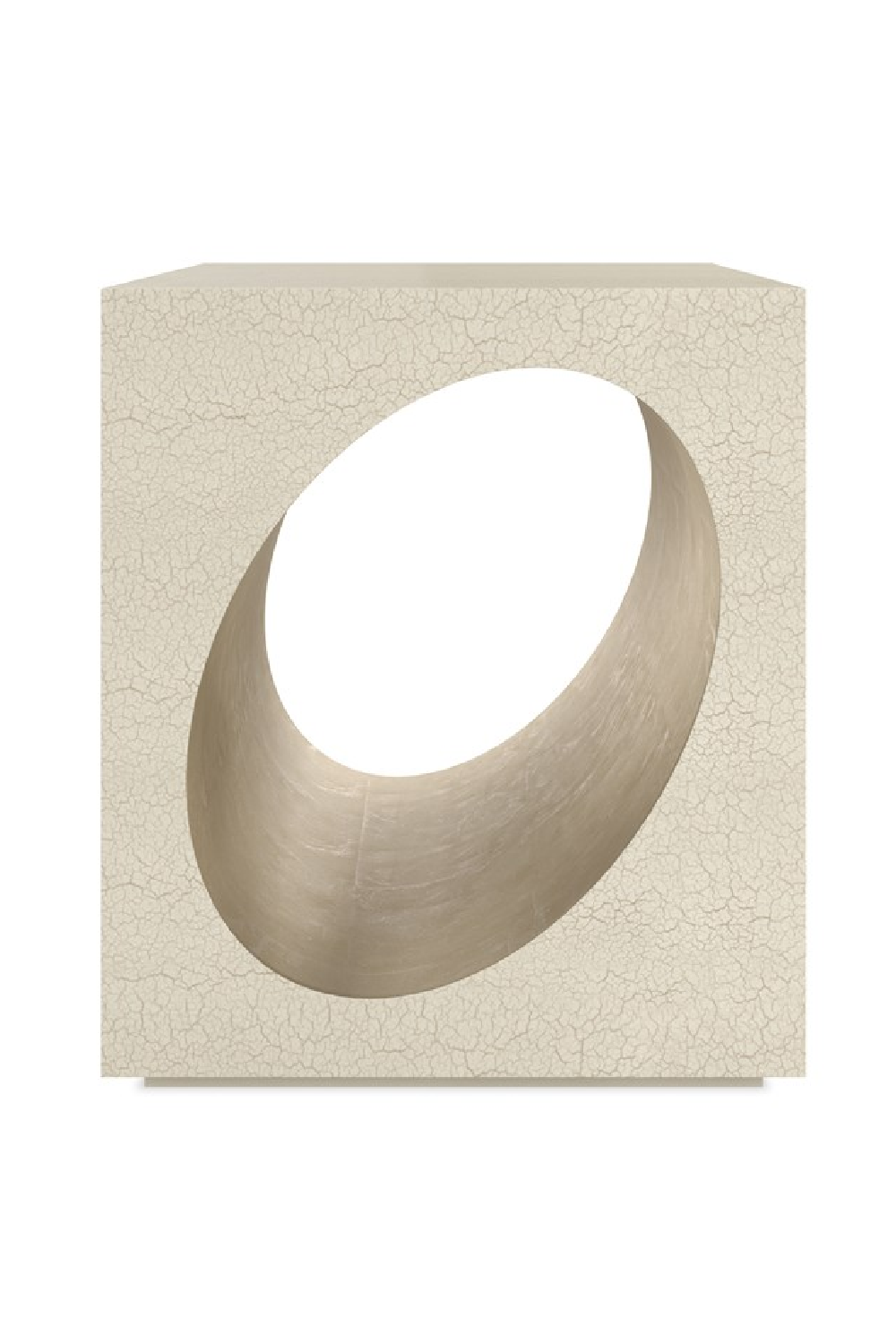 Oval Inset End Table | Caracole Chasm | Caracole.eu.com