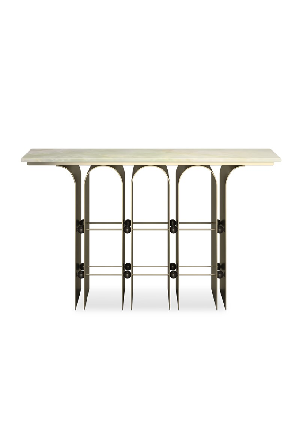 Bronze Arches Console Table | Caracole Nexus | Caracole.eu.com