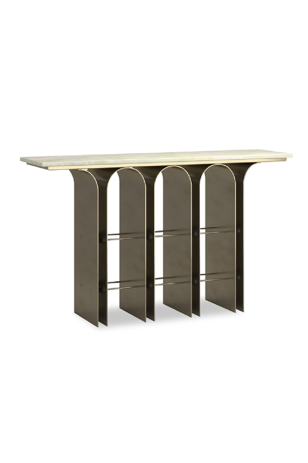 Bronze Arches Console Table | Caracole Nexus | Caracole.eu.com