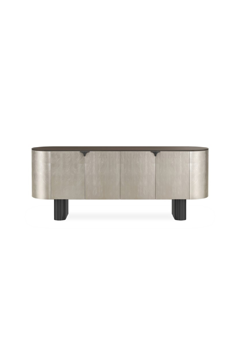 Deep Bronze 4-Door Sideboard | Caracole Gustav | Caracole.eu.com