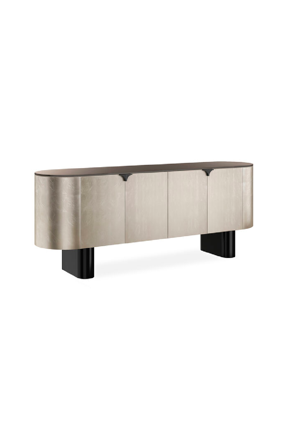 Deep Bronze 4-Door Sideboard | Caracole Gustav | Caracole.eu.com