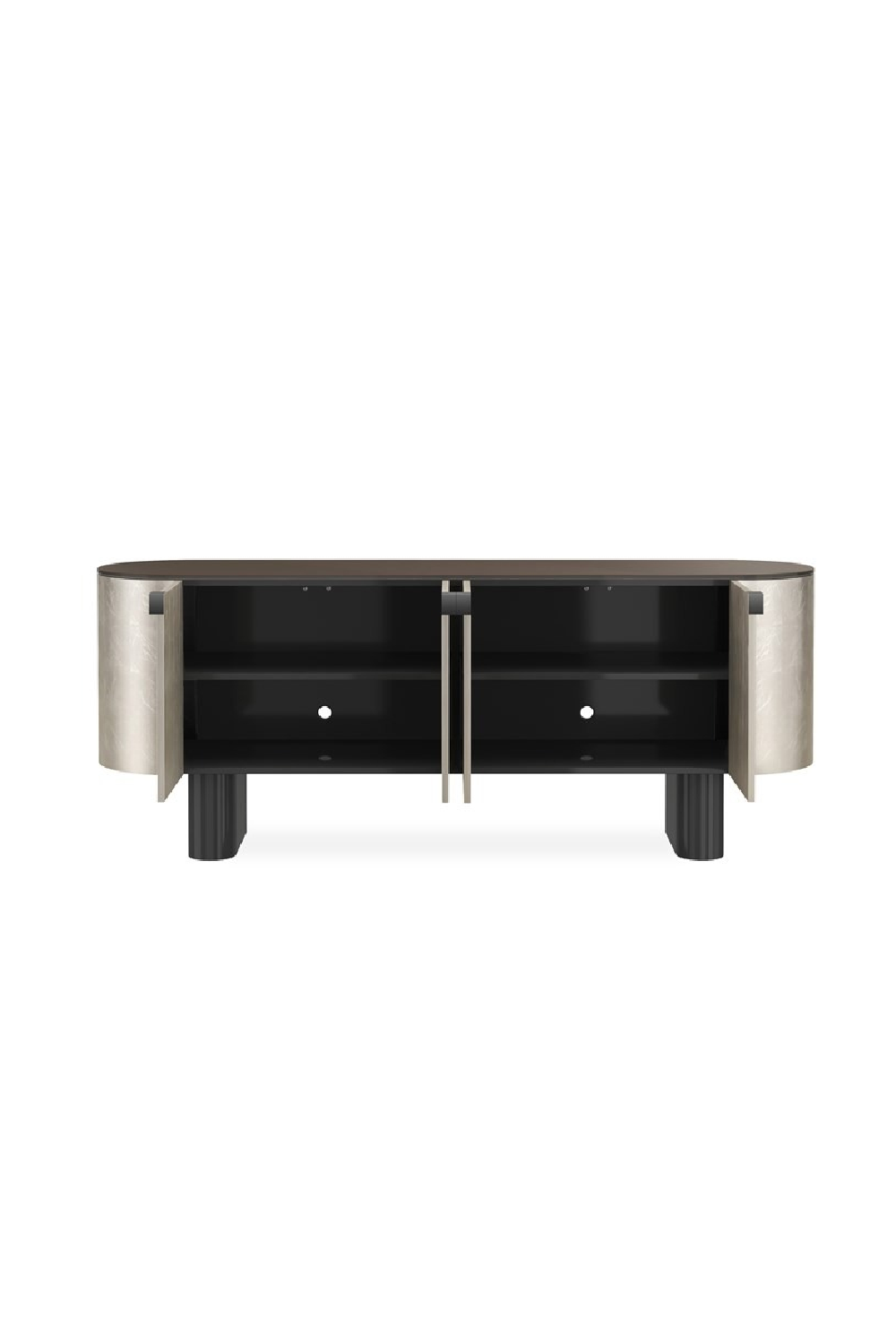 Deep Bronze 4-Door Sideboard | Caracole Gustav | Caracole.eu.com