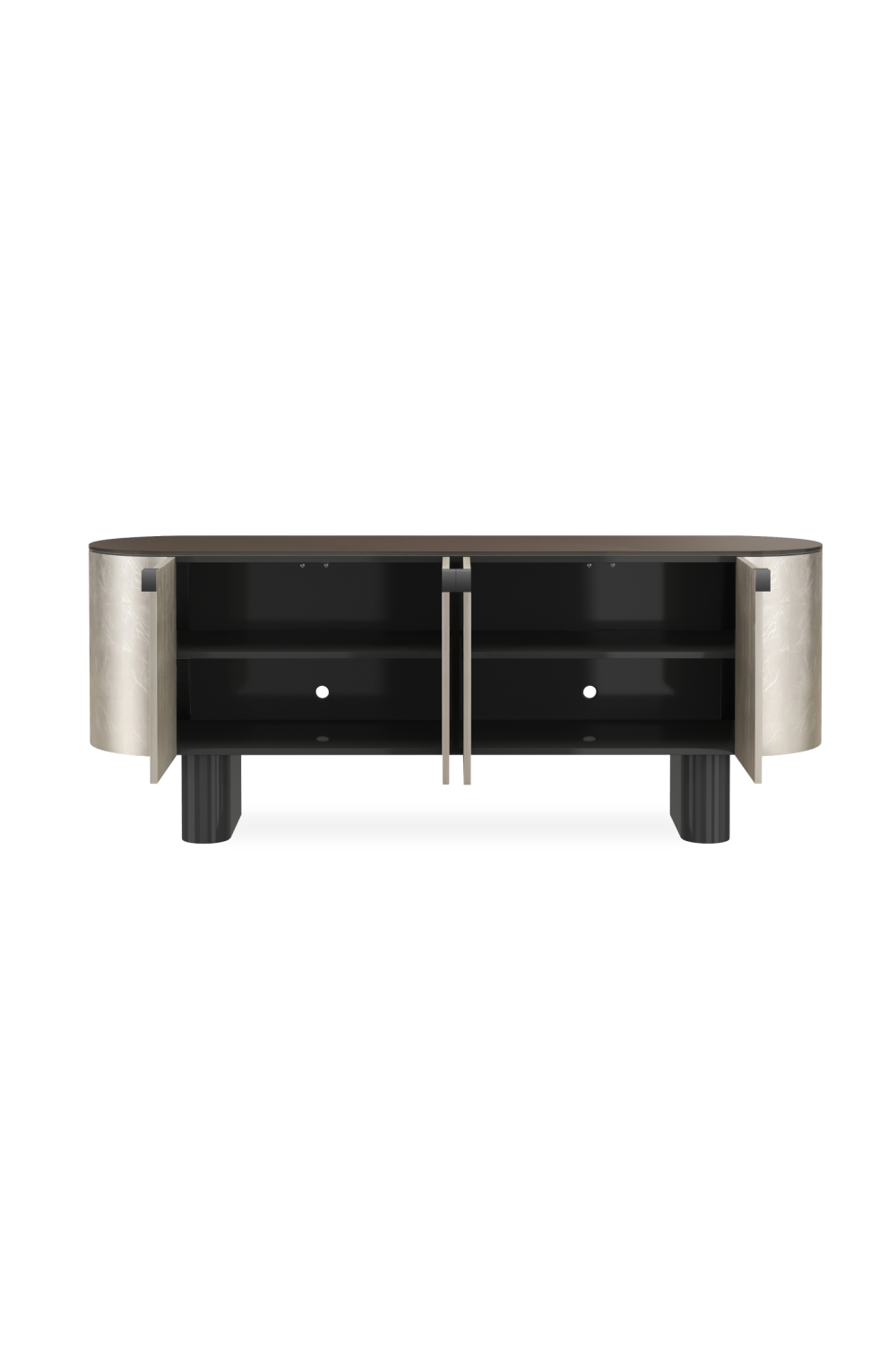 Deep Bronze 4-Door Sideboard | Caracole Gustav | Caracole.eu.com