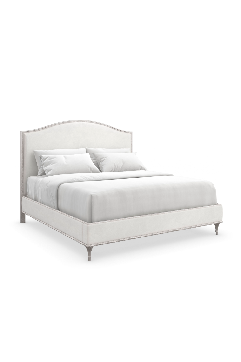 Camelback Platform Queen Bed | Caracole Fontainebleau | Caracole.eu.com