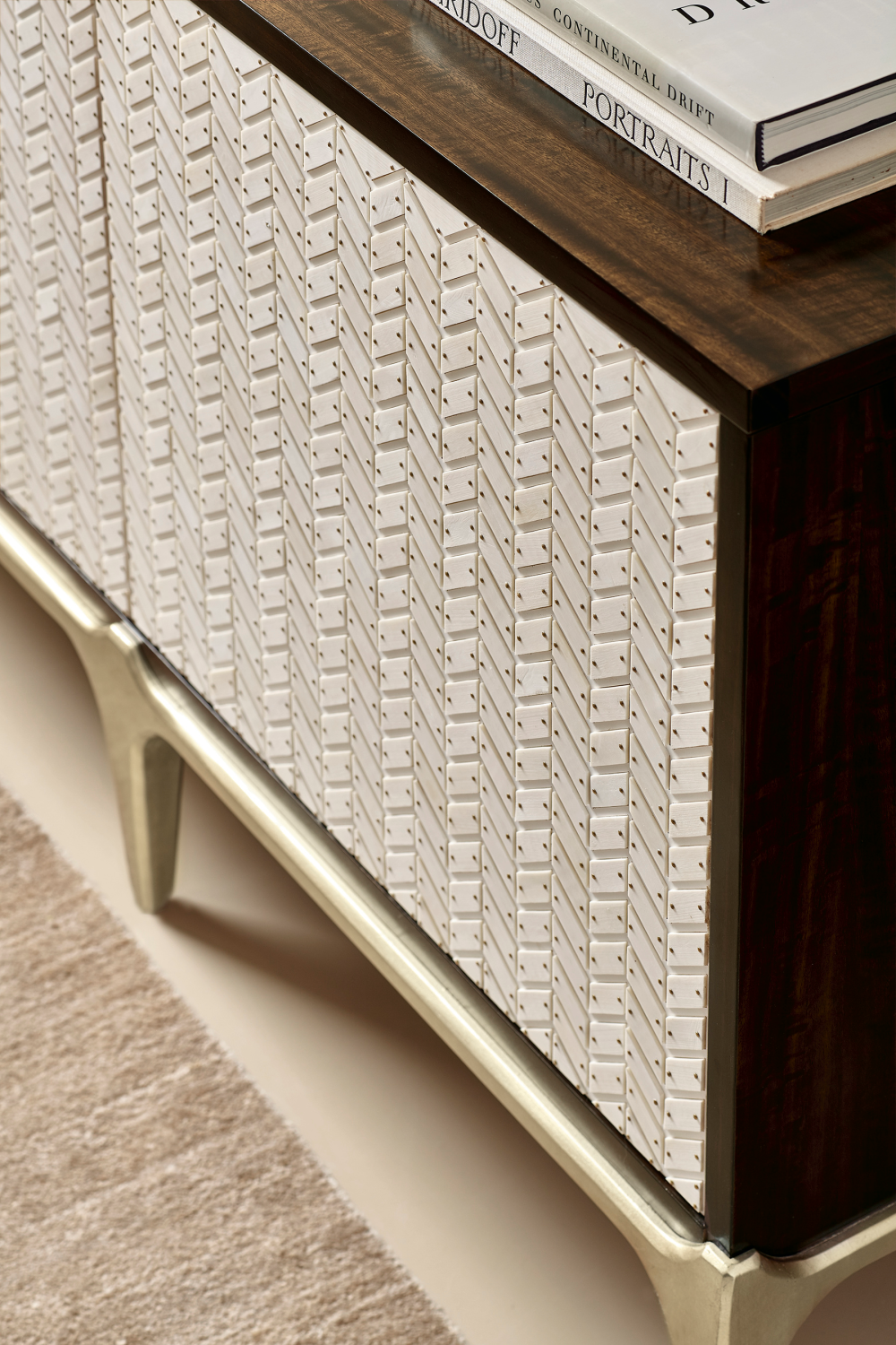 Faux Bone Media Cabinet | Caracole For Your Viewing Pleasure | Caracole.EU.com