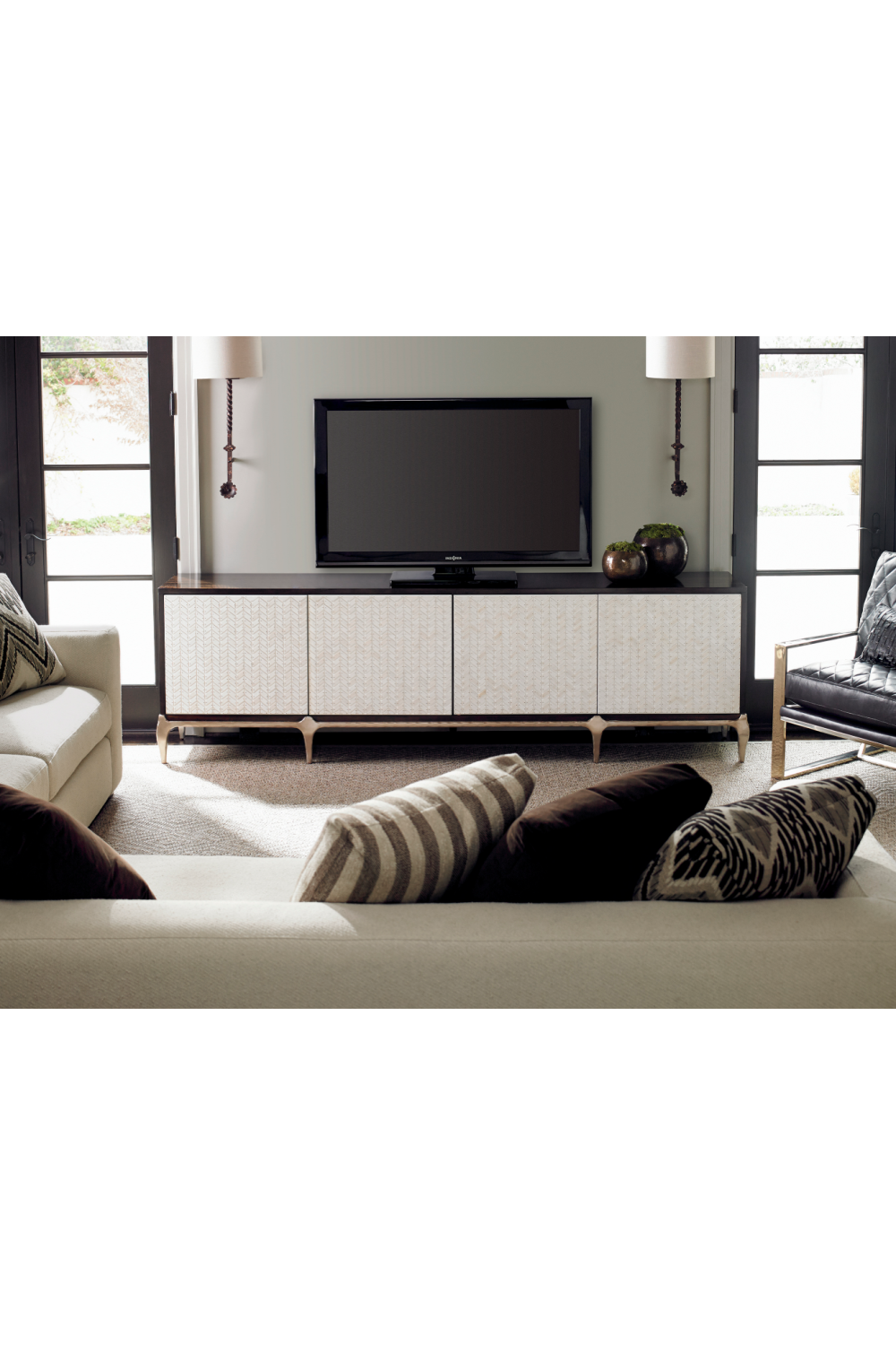 Faux Bone Media Cabinet | Caracole For Your Viewing Pleasure | Caracole.EU.com