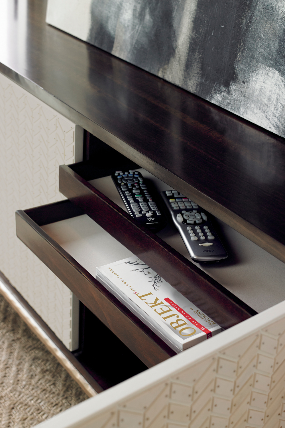 Faux Bone Media Cabinet | Caracole For Your Viewing Pleasure | Caracole.EU.com