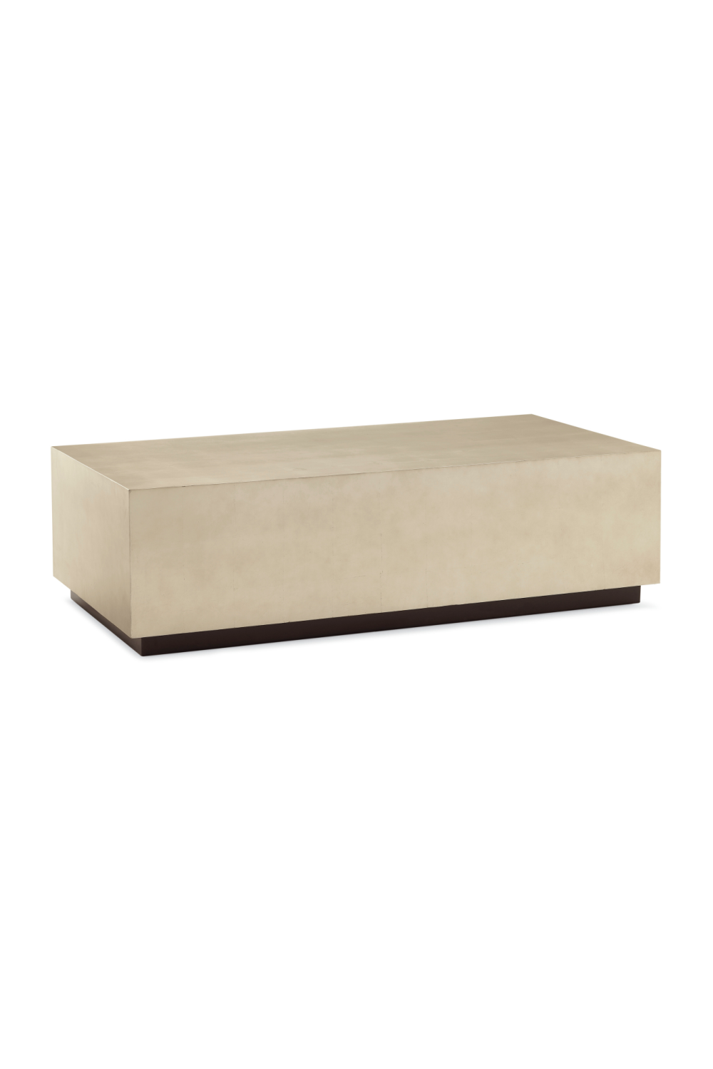 Rectangular Taupe Coffee Table | Caracole Cocktail Couture | Caracole.eu.com