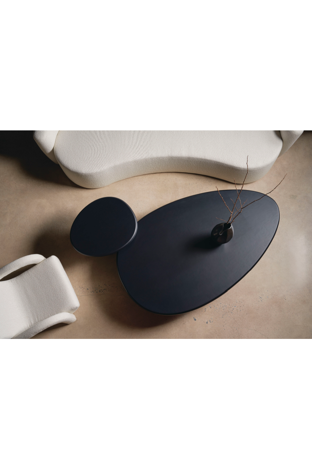 Black Ash Cocktail Table | Caracole Orion | Caracole.eu.com