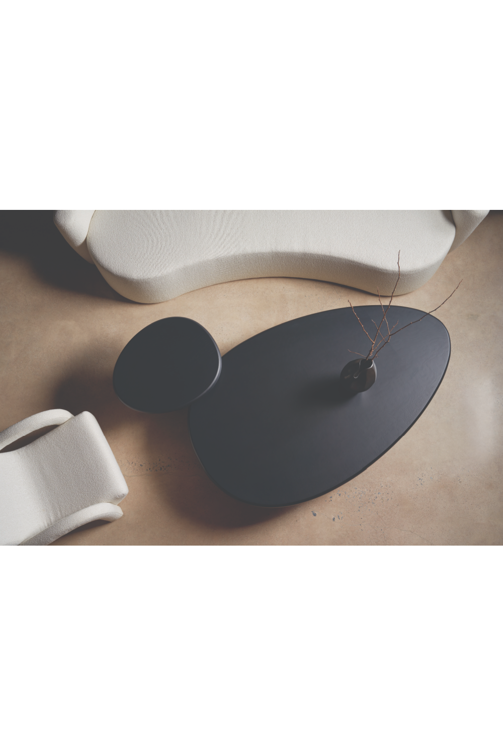 Black Ash Side Table S | Caracole Orion | Caracole.eu.com