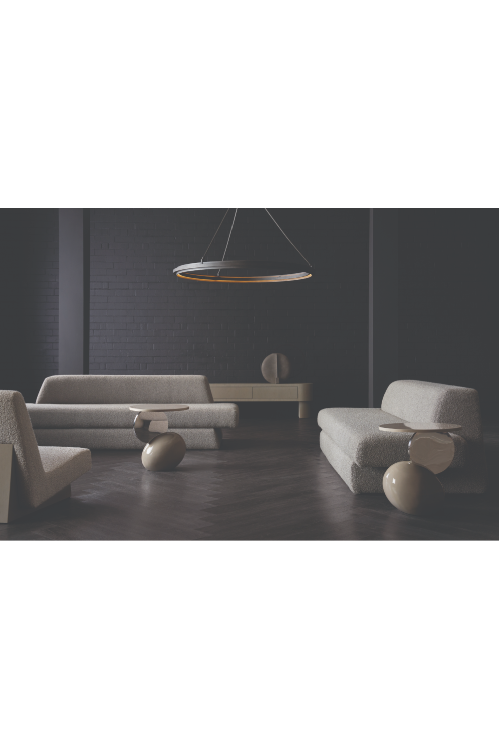 Modern Art Deco Side Table | Caracole Onyx | Caracole.eu.com