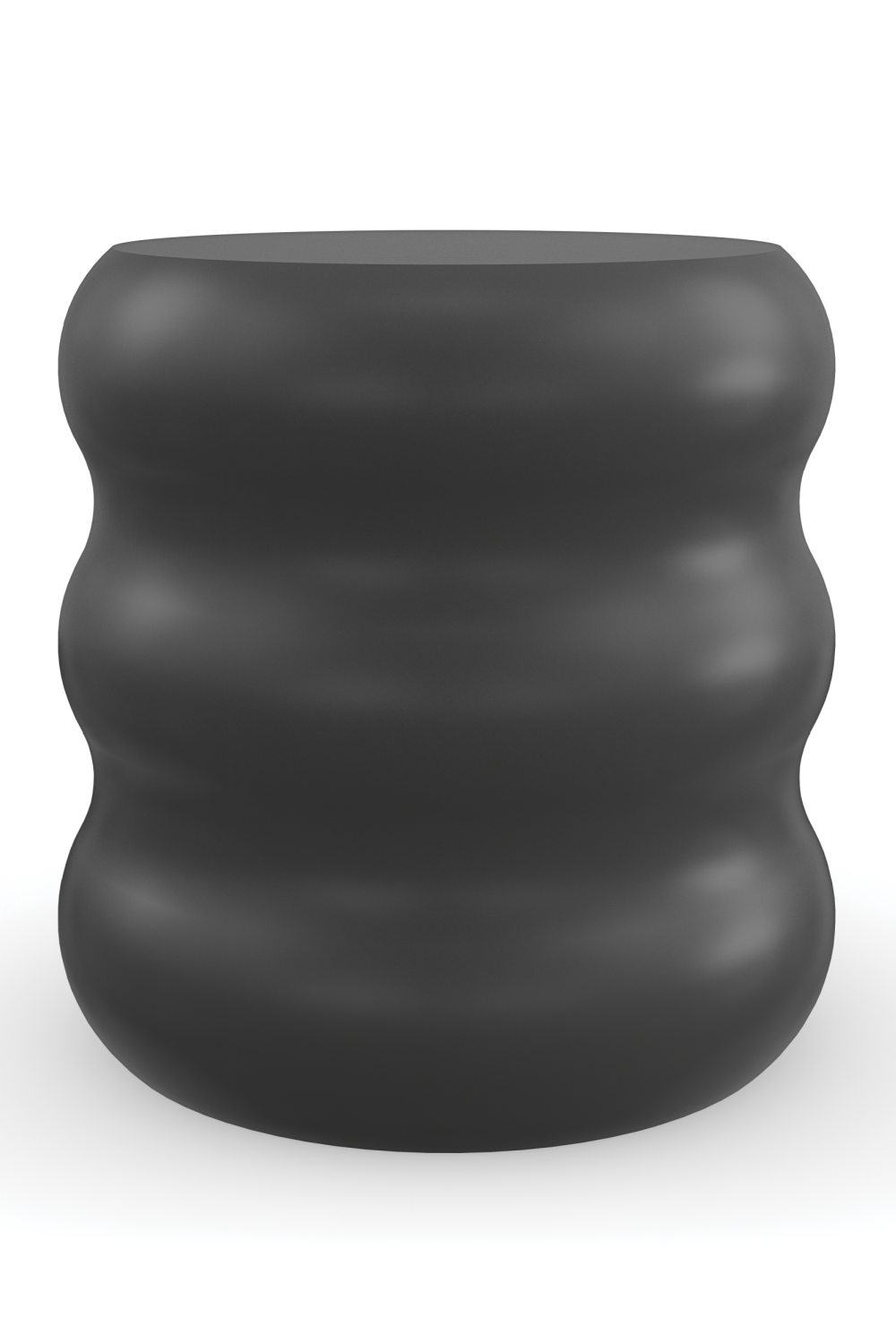 Black Wavy Side Table | Caracole Ama | Caracole.eu.com