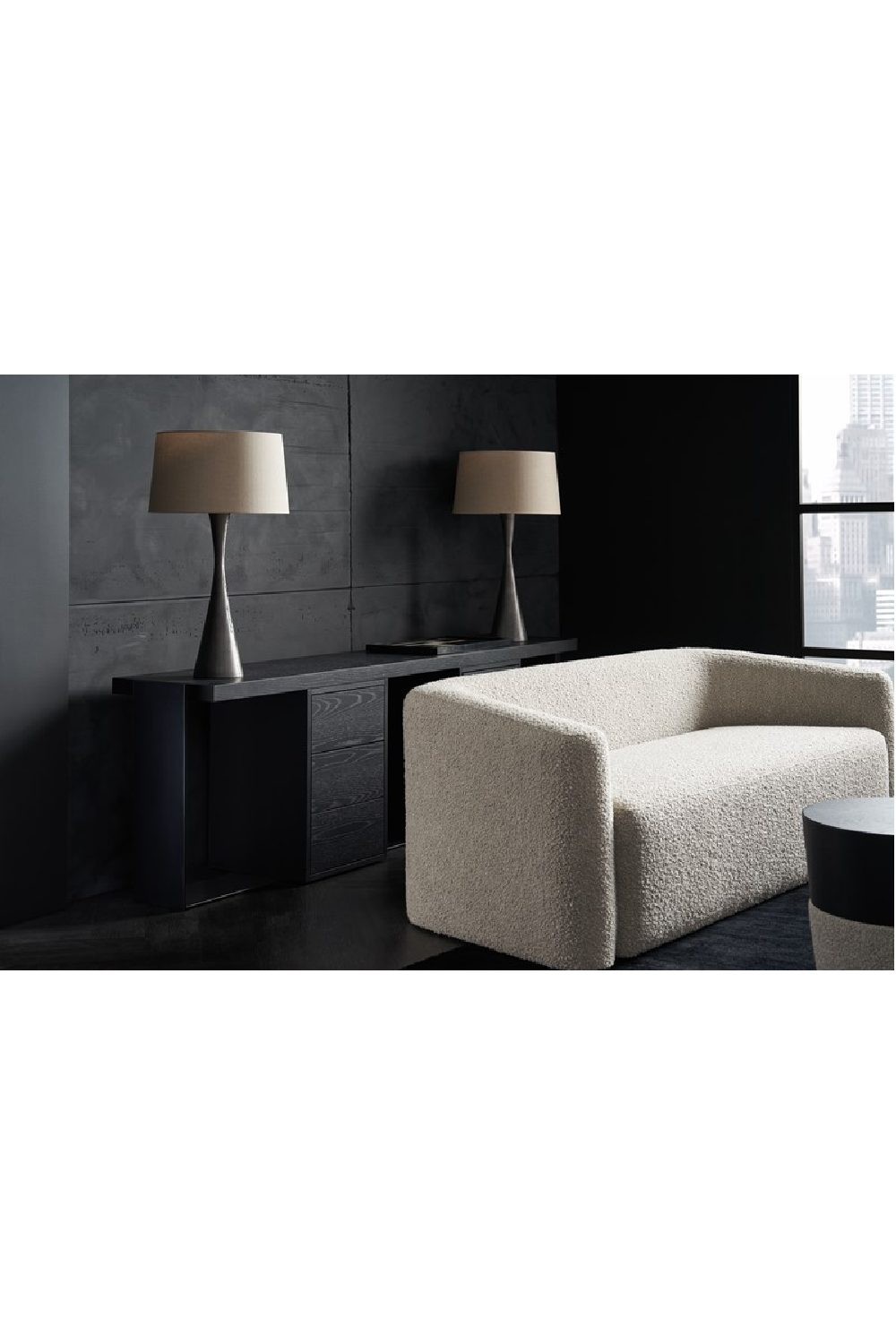 Black 6-Drawer Media Unit | Caracole Gabby | Caracole.eu.com