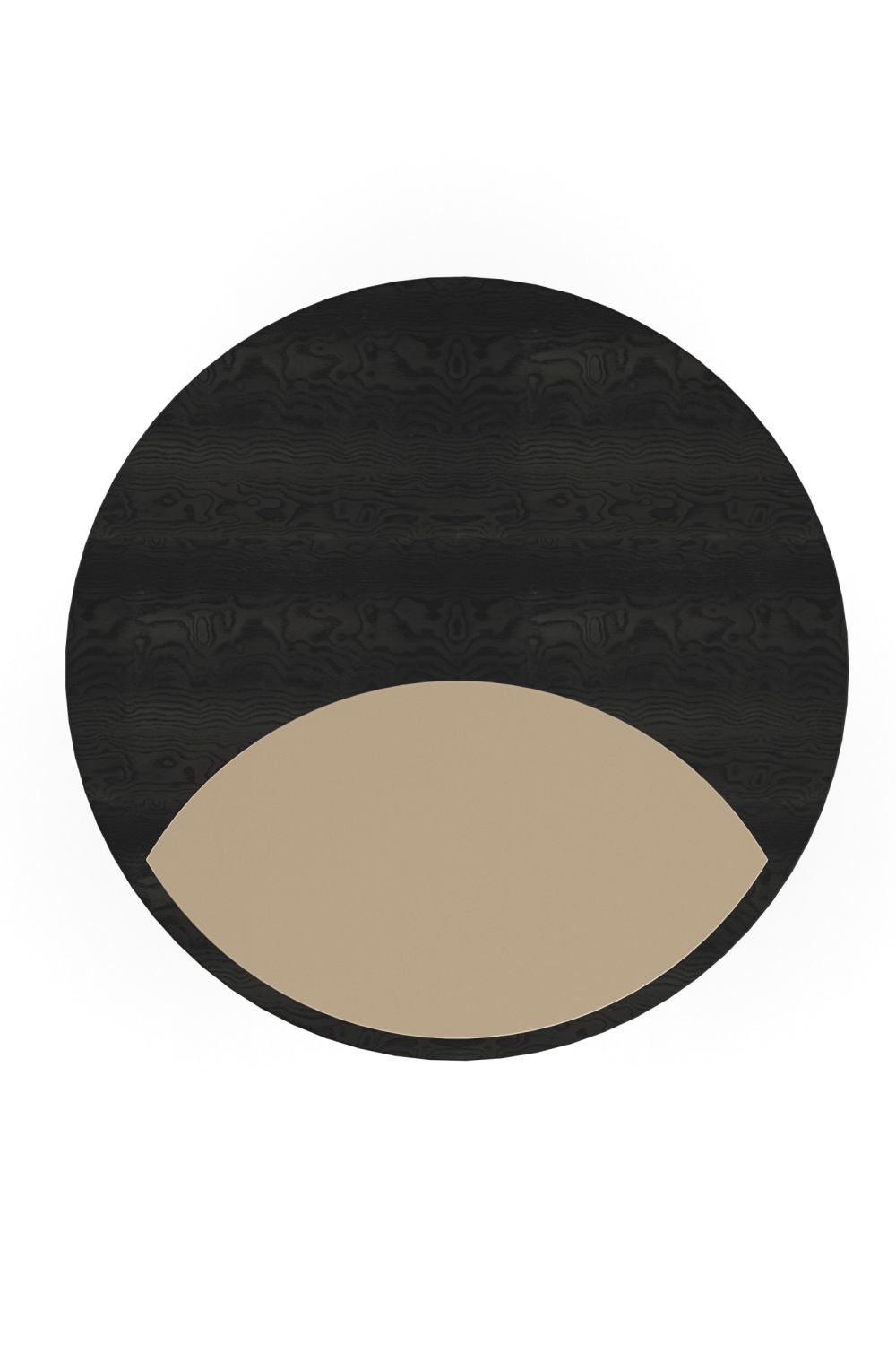 Black Modern Tripod Side Table | Caracole Quinn | Caracole.eu.com