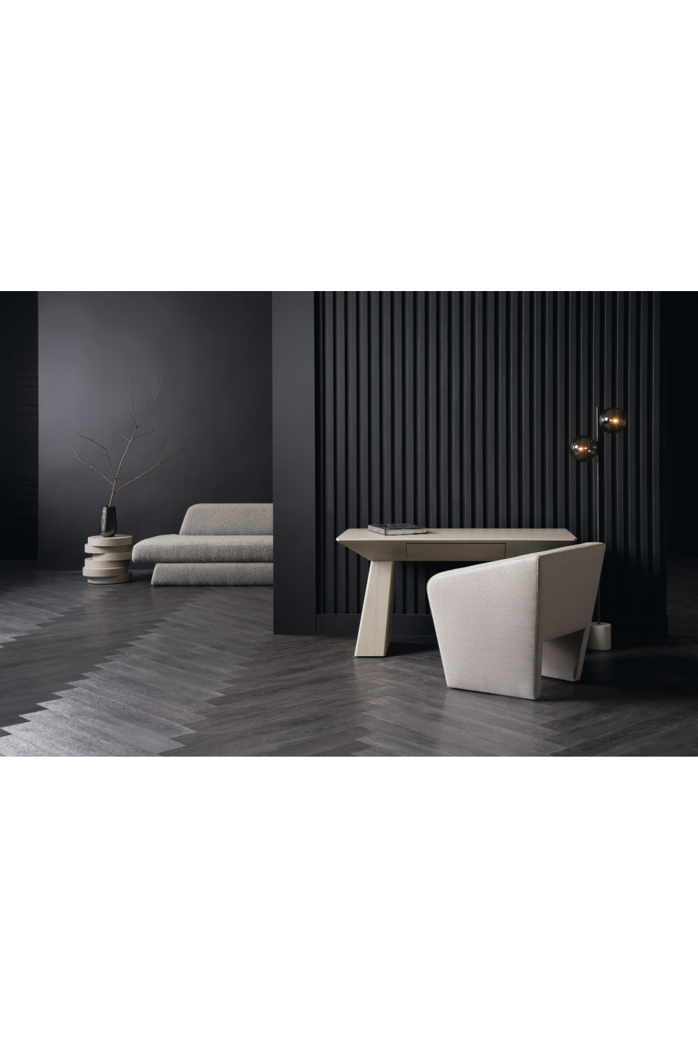 Gray Free-Form Side Table | Caracole Ara | Caracole.eu.com