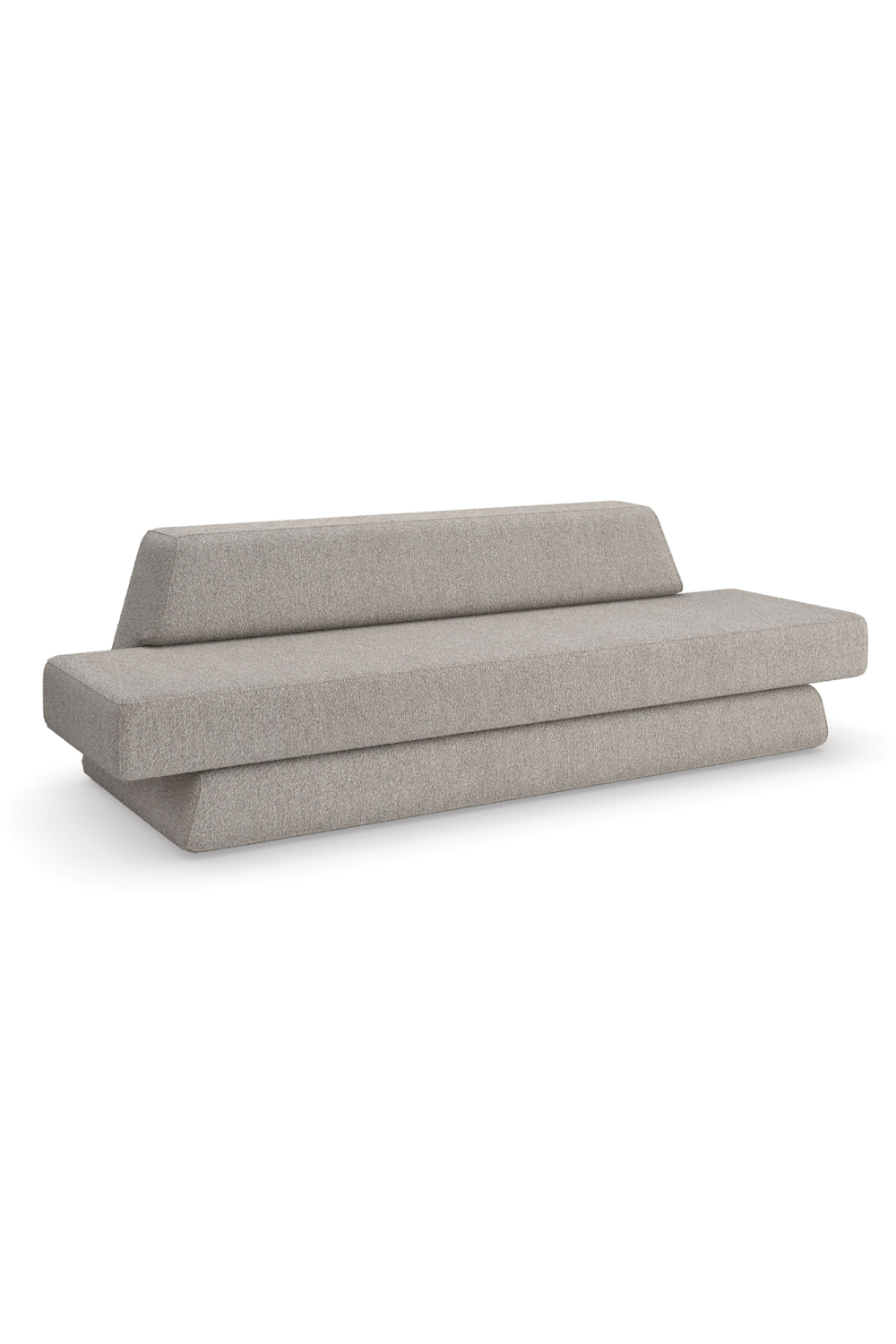Gray Geometric Sofa | Caracole Nova | Caracole.eu.com