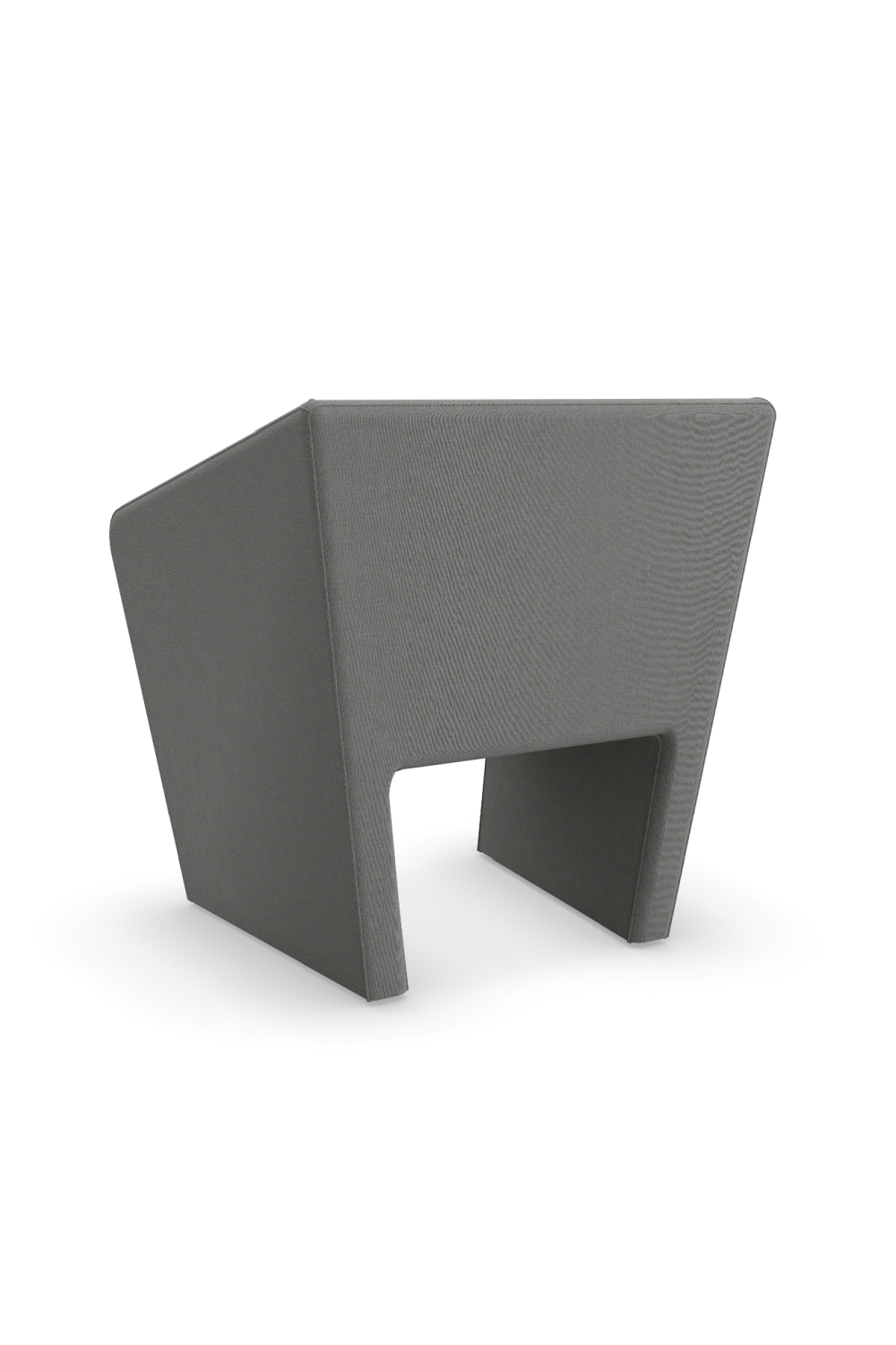 Gray Linen Occasional Chair | Caracole Flyn | Caracole.eu.com