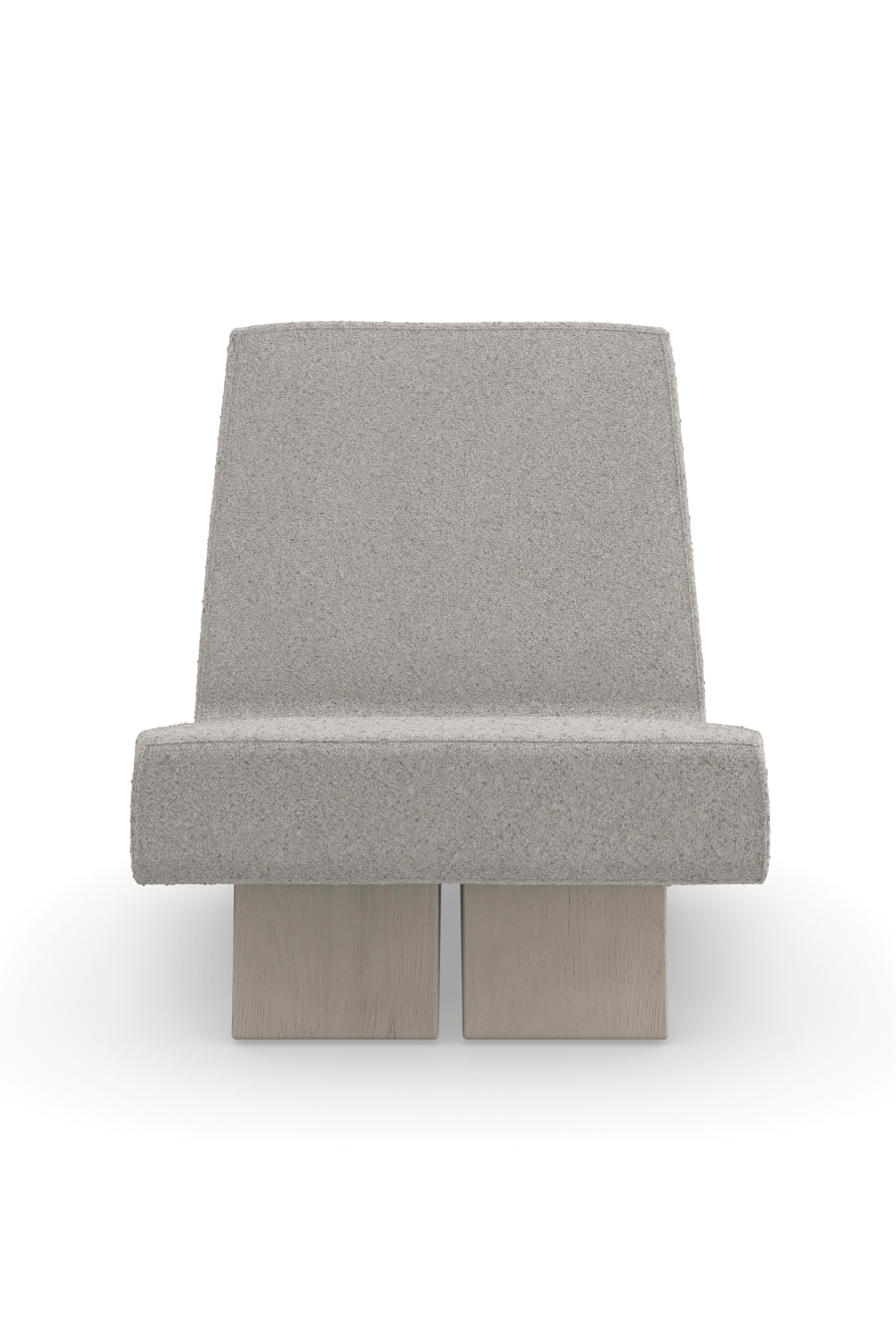 Gray Bouclé Modern Accent Chair | Caracole Indi | Caracole.eu.com
