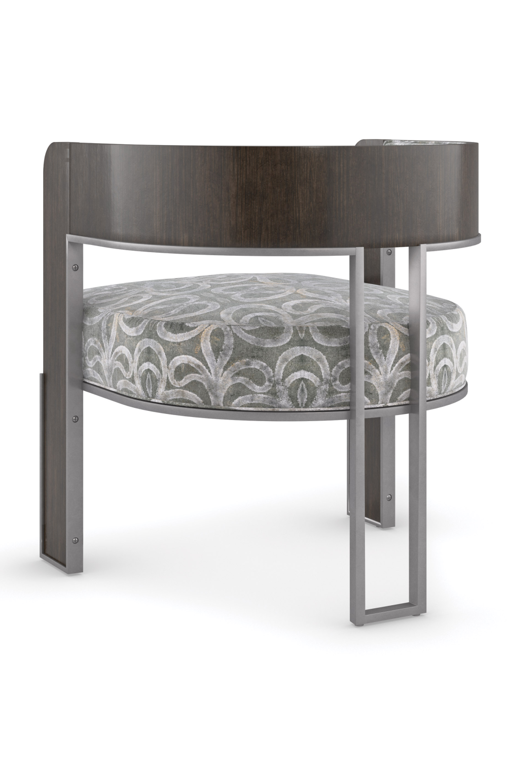 Curved Modern Accent Chair | Caracole Streamliner | Caracole.eu.com