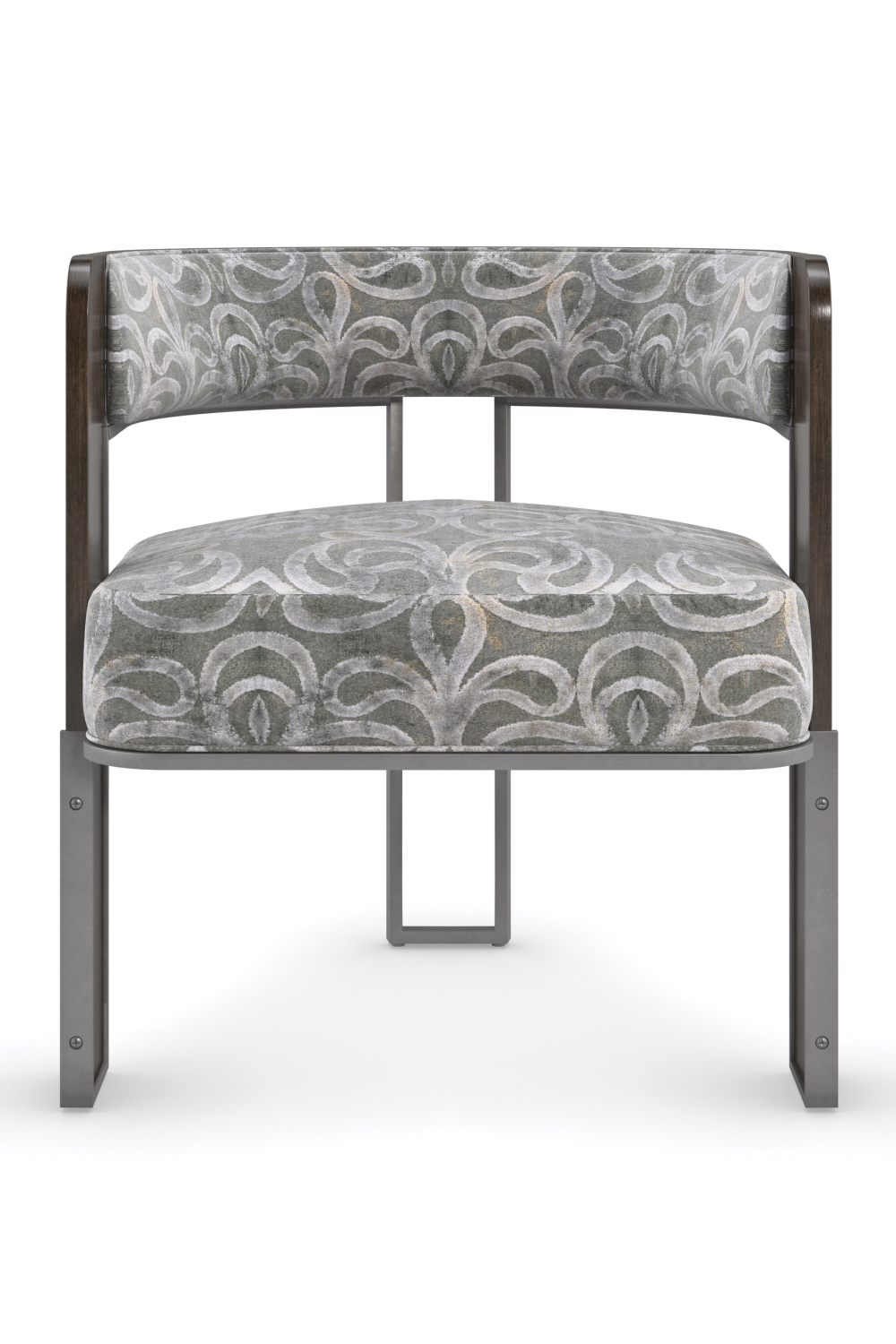 Curved Modern Accent Chair | Caracole Streamliner | Caracole.eu.com