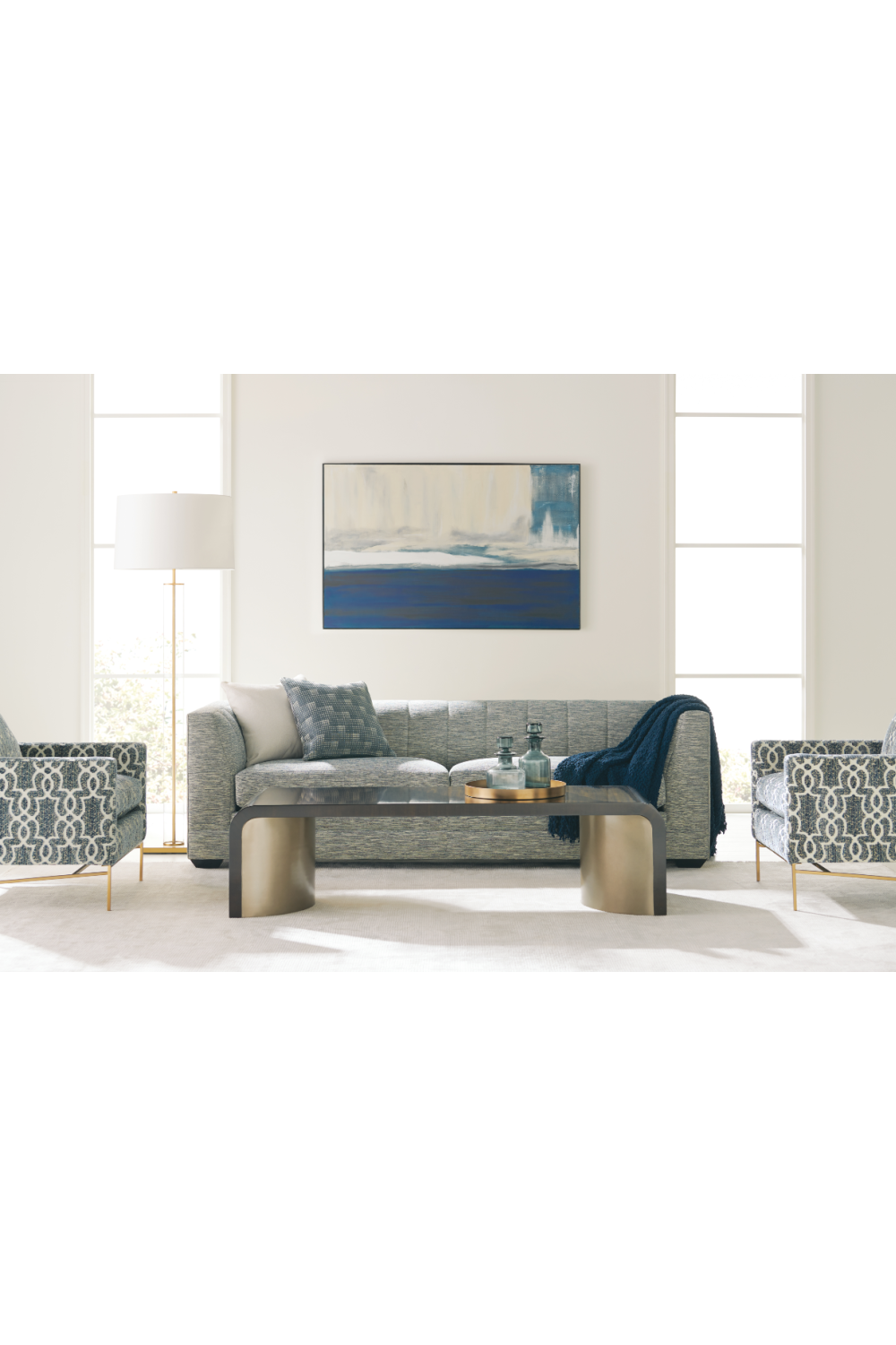 Wood Modern Cocktail Table | Caracole Streamline | Caracole.eu.com