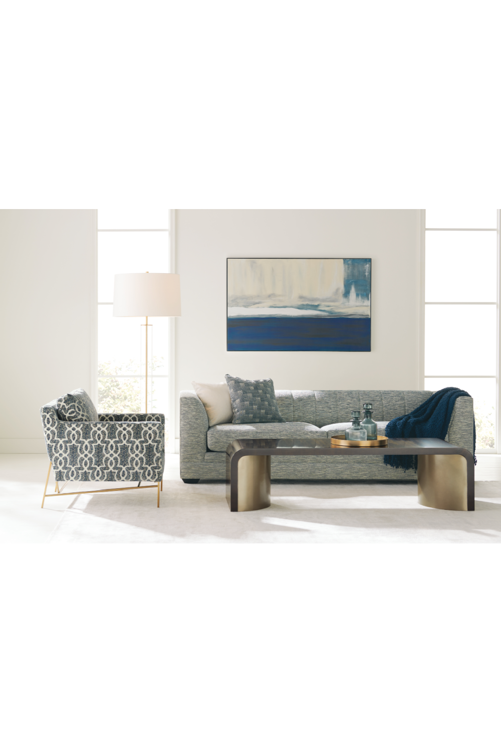 Wood Modern Cocktail Table | Caracole Streamline | Caracole.eu.com