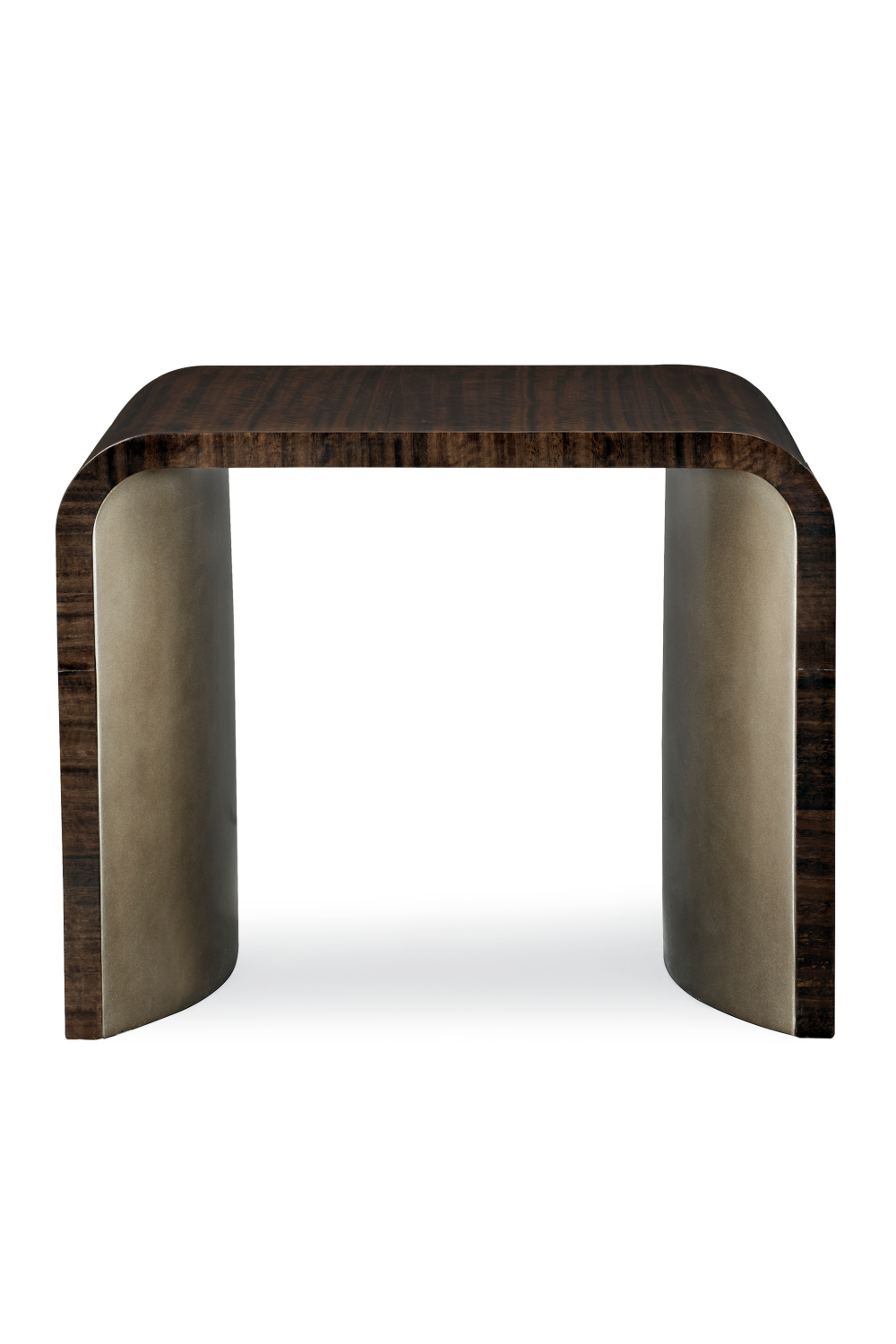 Eucalyptus Curved End Table | Caracole Streamline | Caracole.eu.com