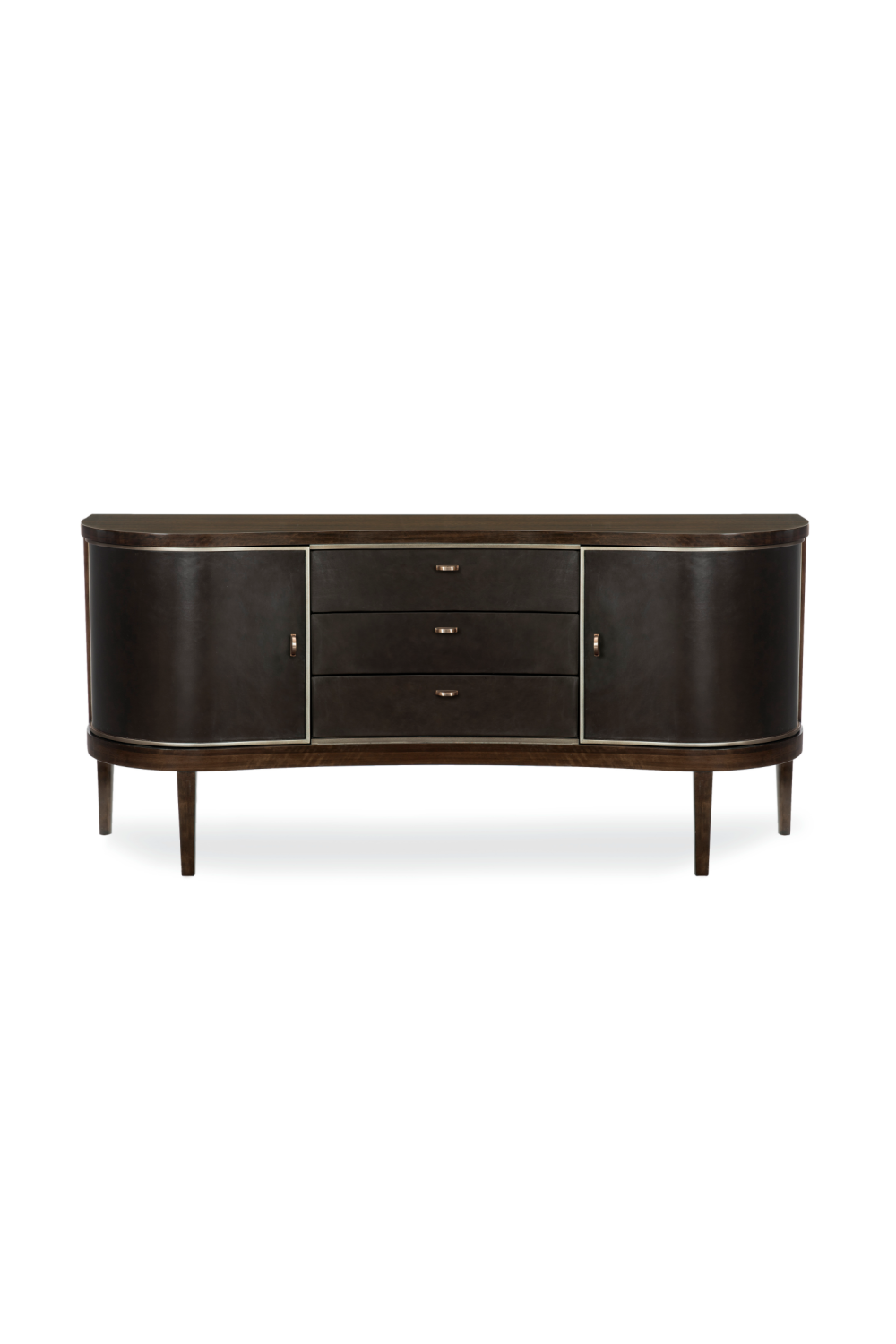 Dark Curved Sideboard | Caracole Moderne | Caracole.eu.com