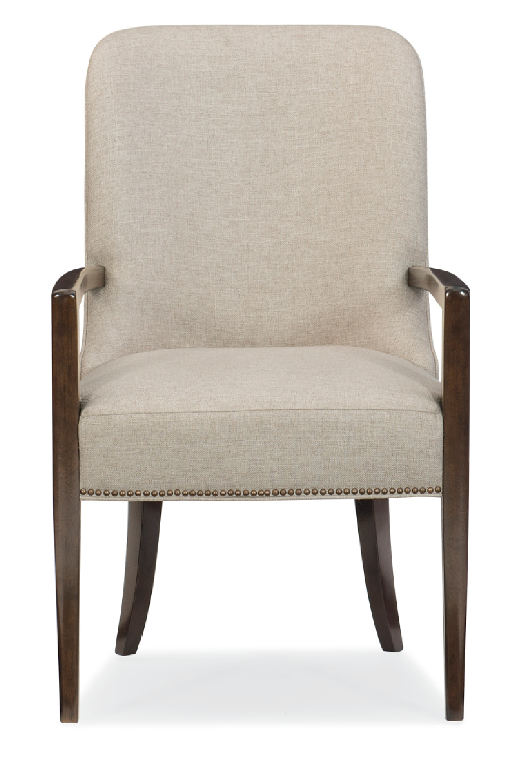 Neutral-Toned Dining Armchair (2) | Caracole Streamline | Caracole.eu.com