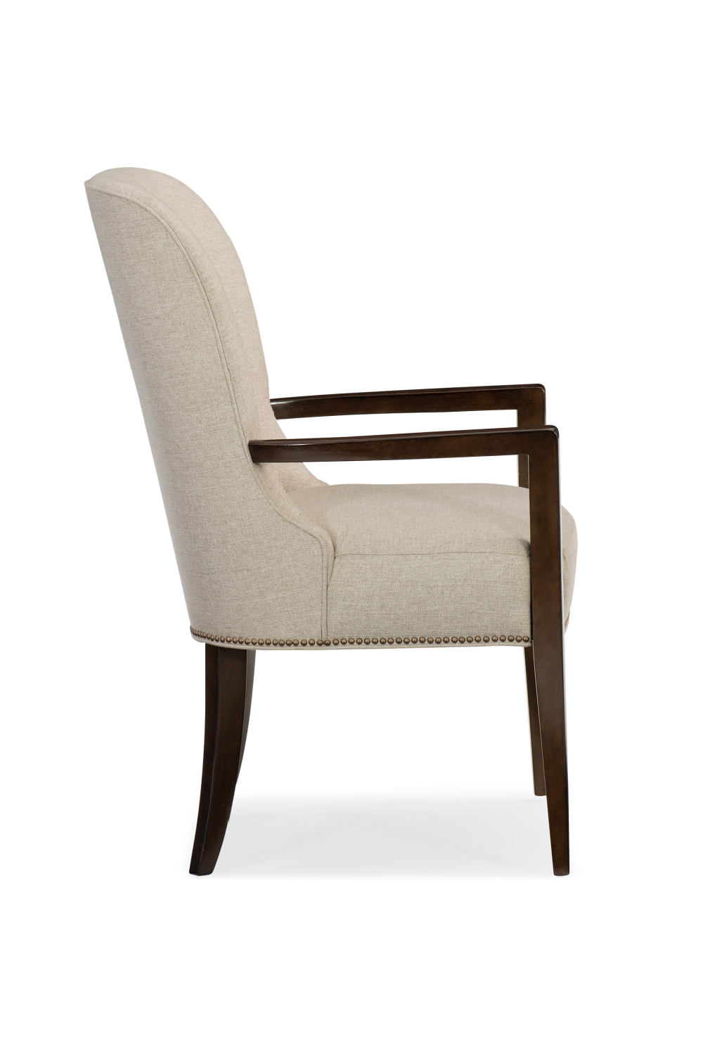 Neutral-Toned Dining Armchair (2) | Caracole Streamline | Caracole.eu.com