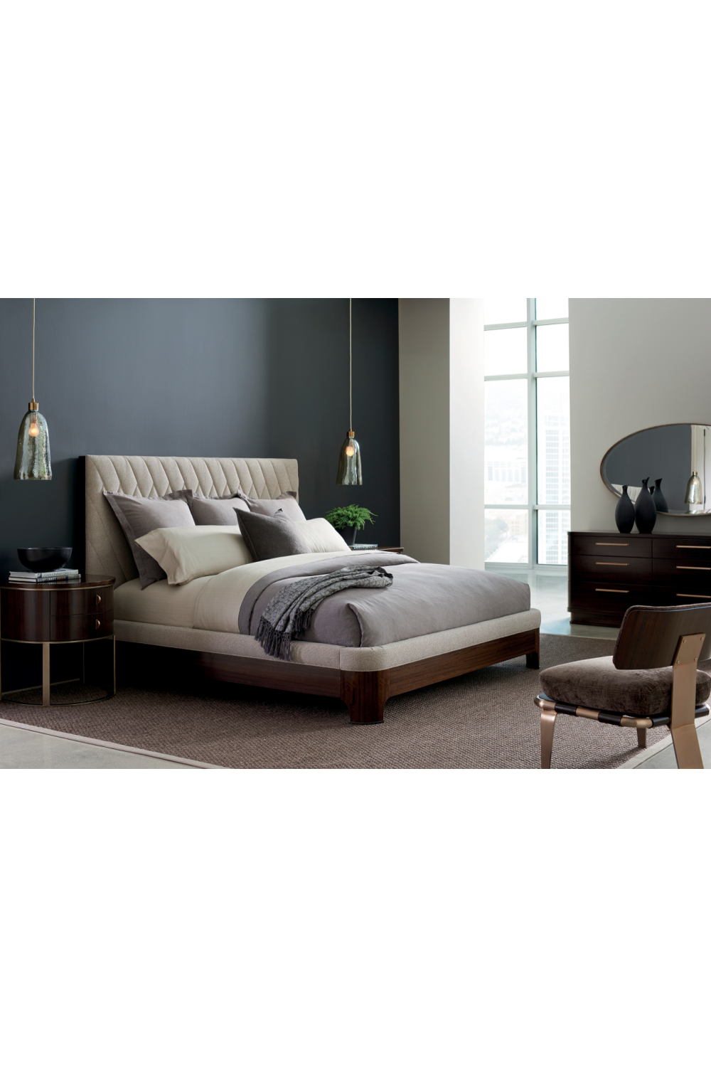 Dark Brown Wooden Dresser | Caracole Streamline | Caracole.eu.com