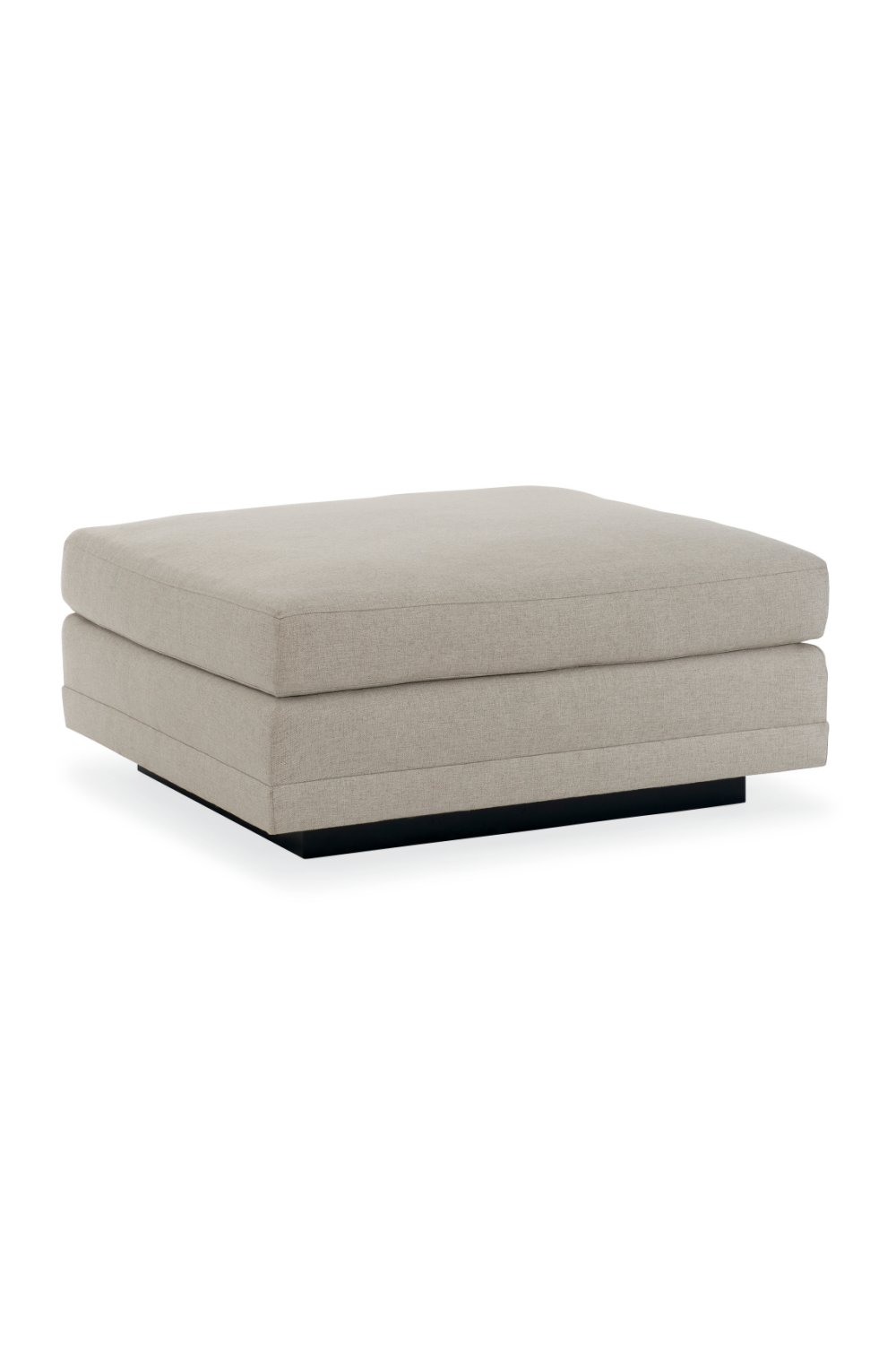 Modern Minimalist Ottoman | Caracole Fusion | Caracole.eu.com