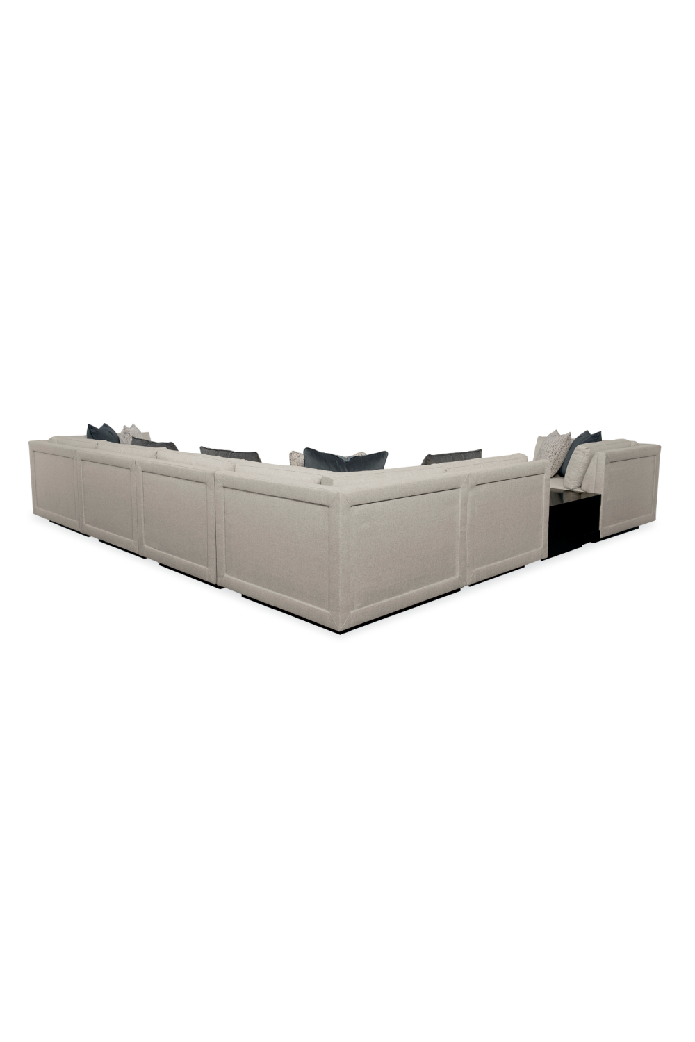 Gray Modern Sectional Sofa | Caracole Fusion | Caracole.eu.com