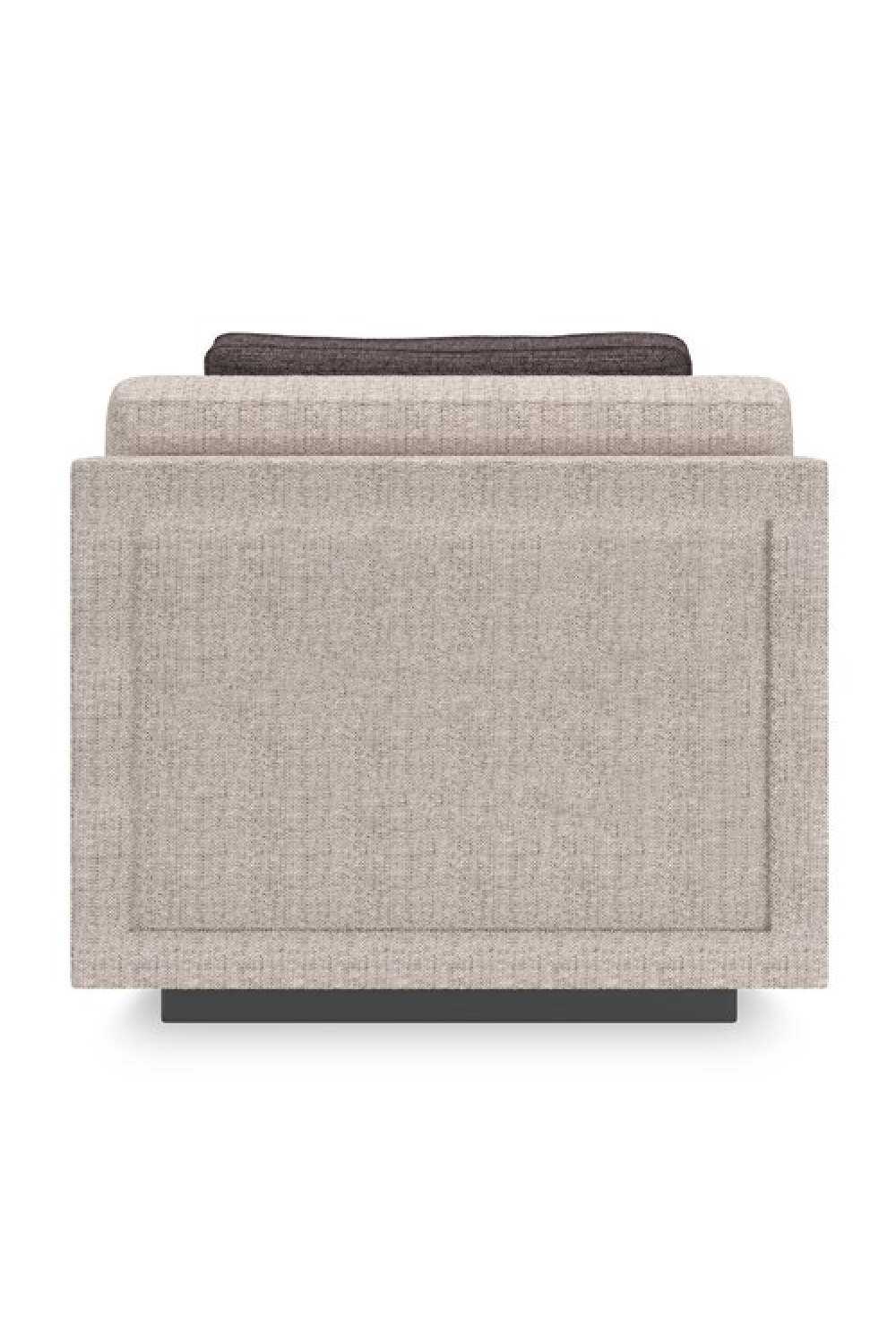 Beige Armless Chair | Caracole Fusion | Caracole.eu.com