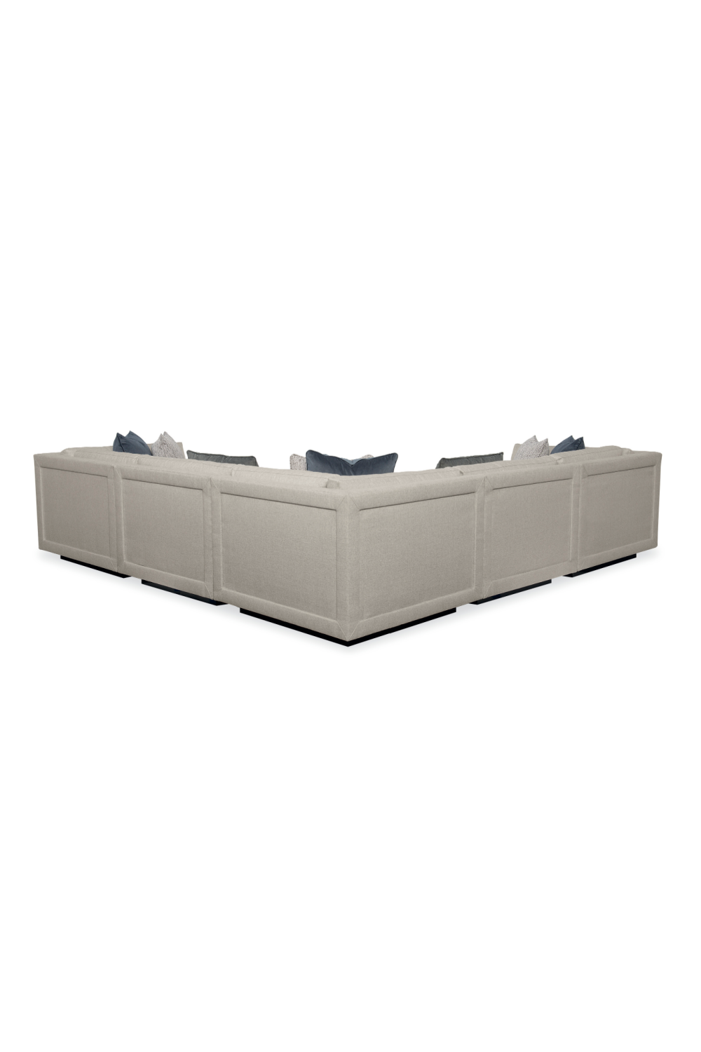 Neutral-Toned Sectional Sofa | Caracole Fusion | Caracole.eu.com