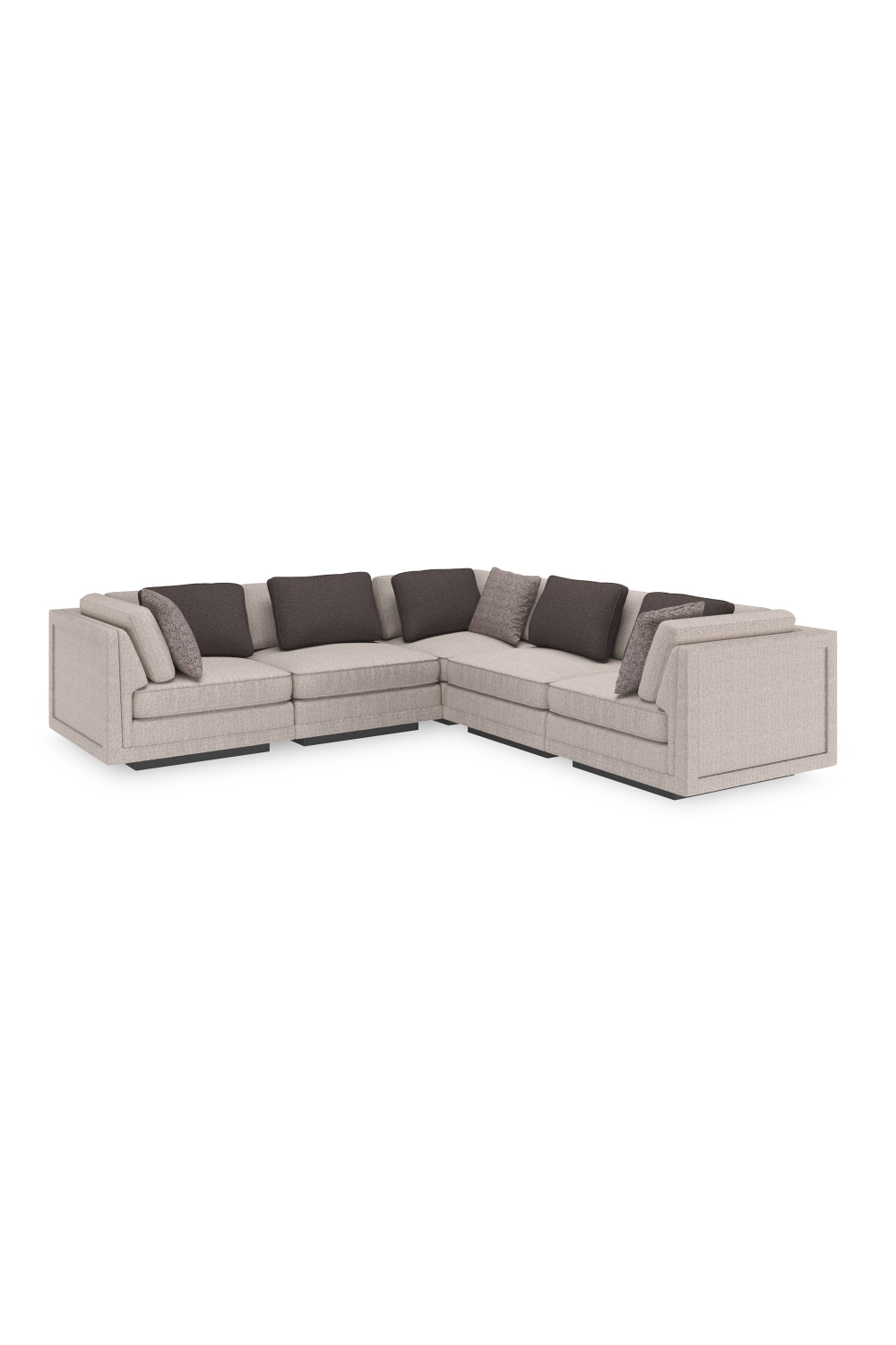 Beige Corner Sofa | Caracole Fusion | Caracole.eu.com
