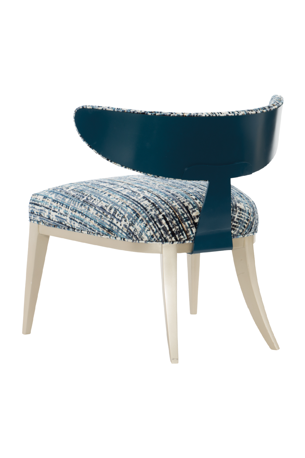 Crescent Back Accent Chair | Caracole Half Moon | Caracole.eu.com