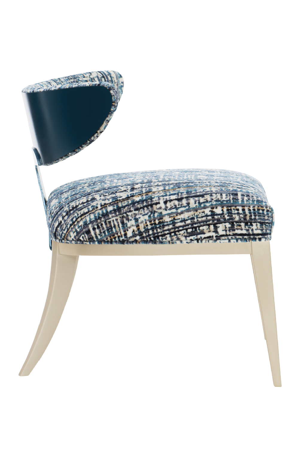 Crescent Back Accent Chair | Caracole Half Moon | Caracole.eu.com