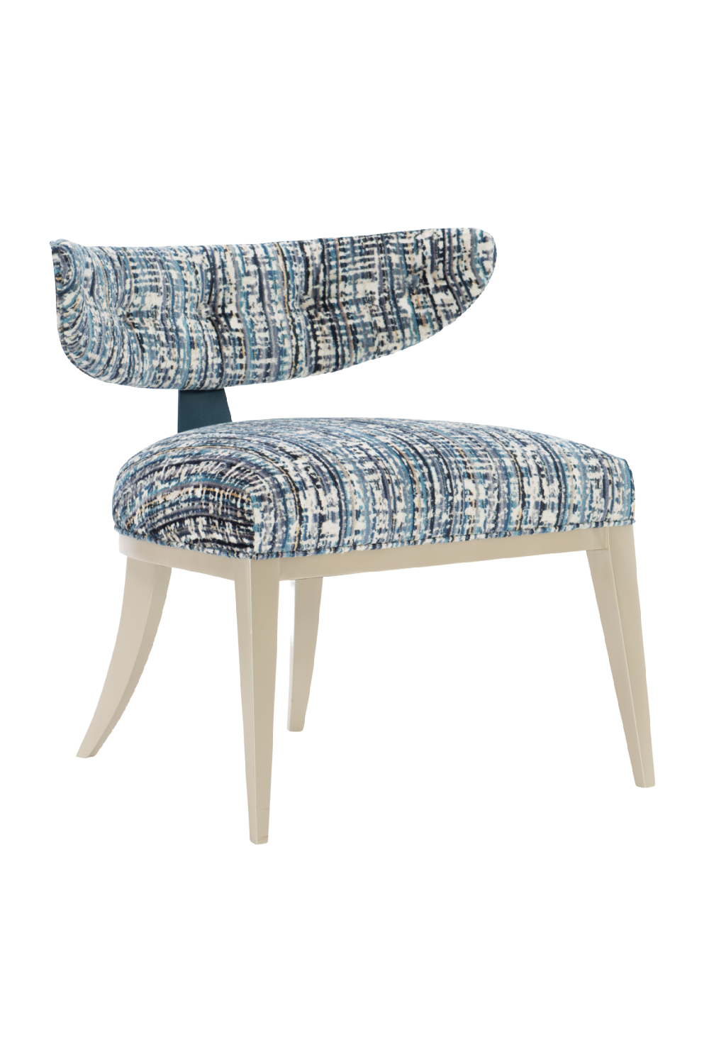 Crescent Back Accent Chair | Caracole Half Moon | Caracole.eu.com