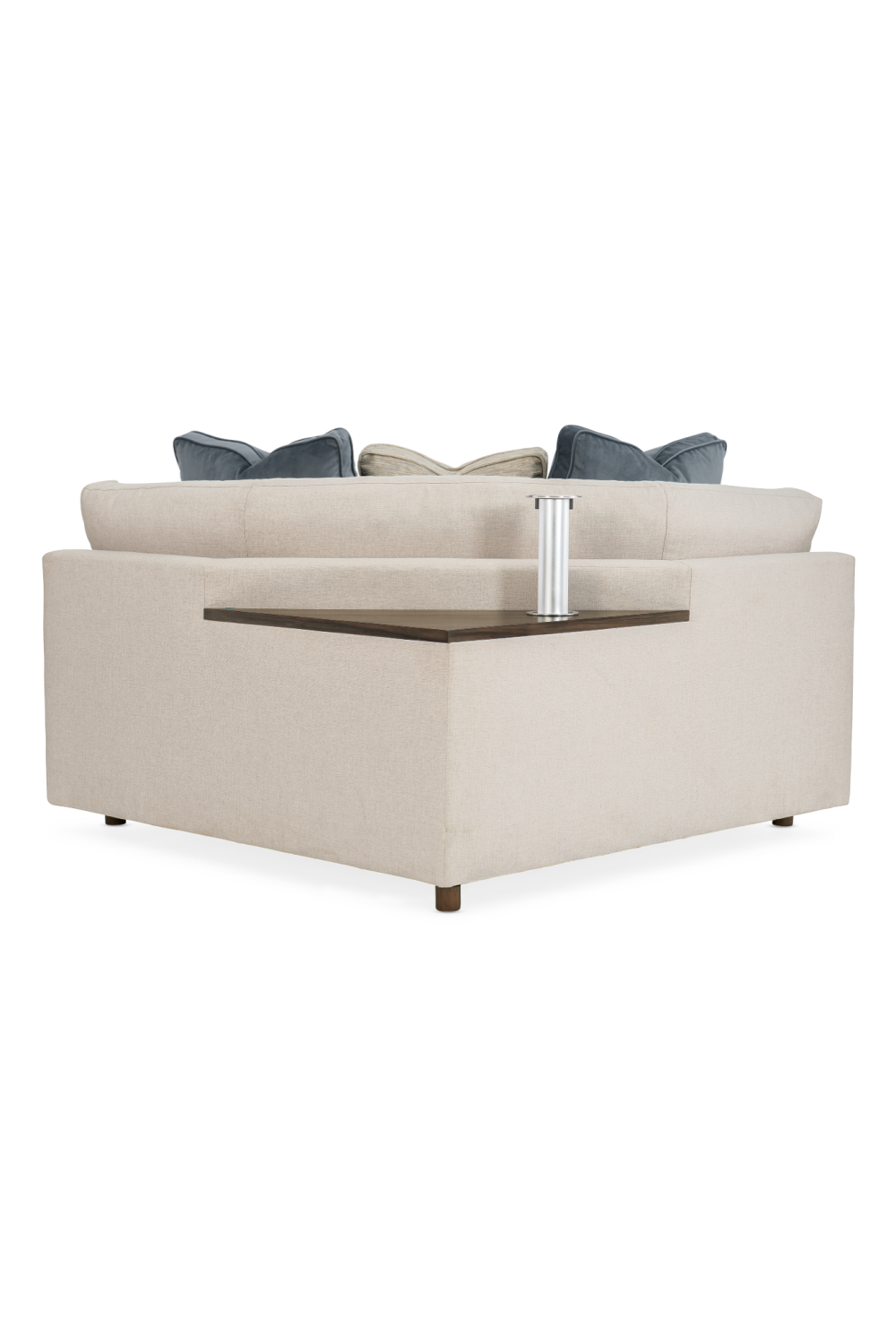 Neutral-Toned Sectional Sofa | Caracole I'm Shelf-Ish | Caracole.eu.com