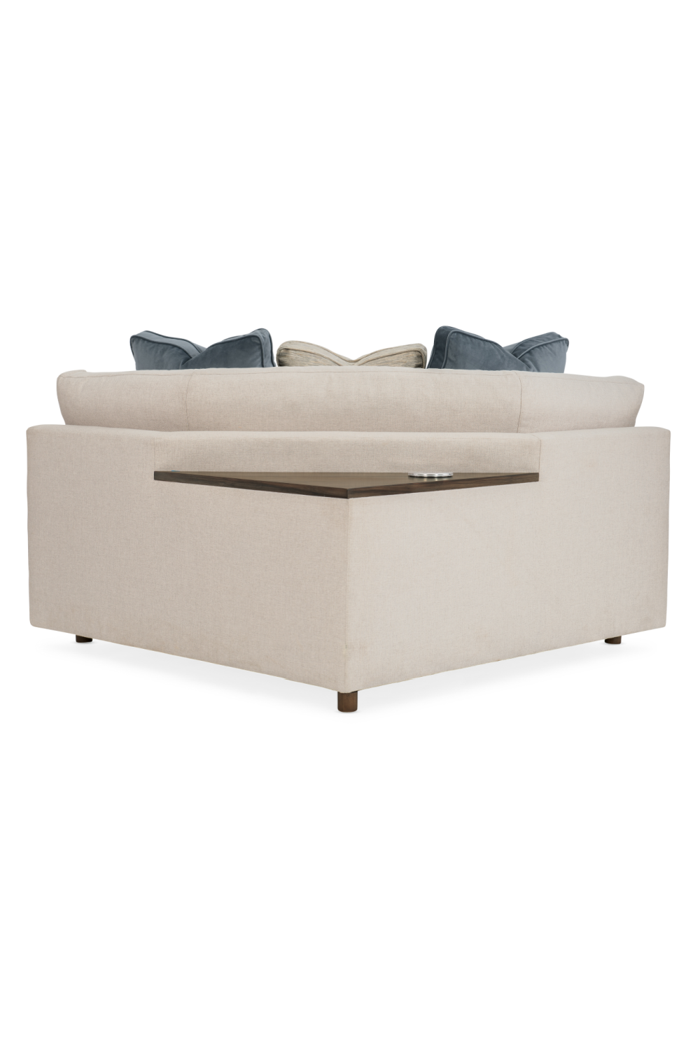 Neutral-Toned Sectional Sofa | Caracole I'm Shelf-Ish | Caracole.eu.com