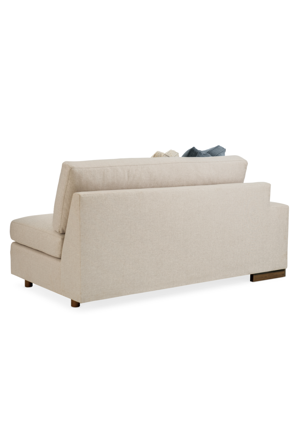 Neutral-Toned Sectional Sofa | Caracole I'm Shelf-Ish | Caracole.eu.com
