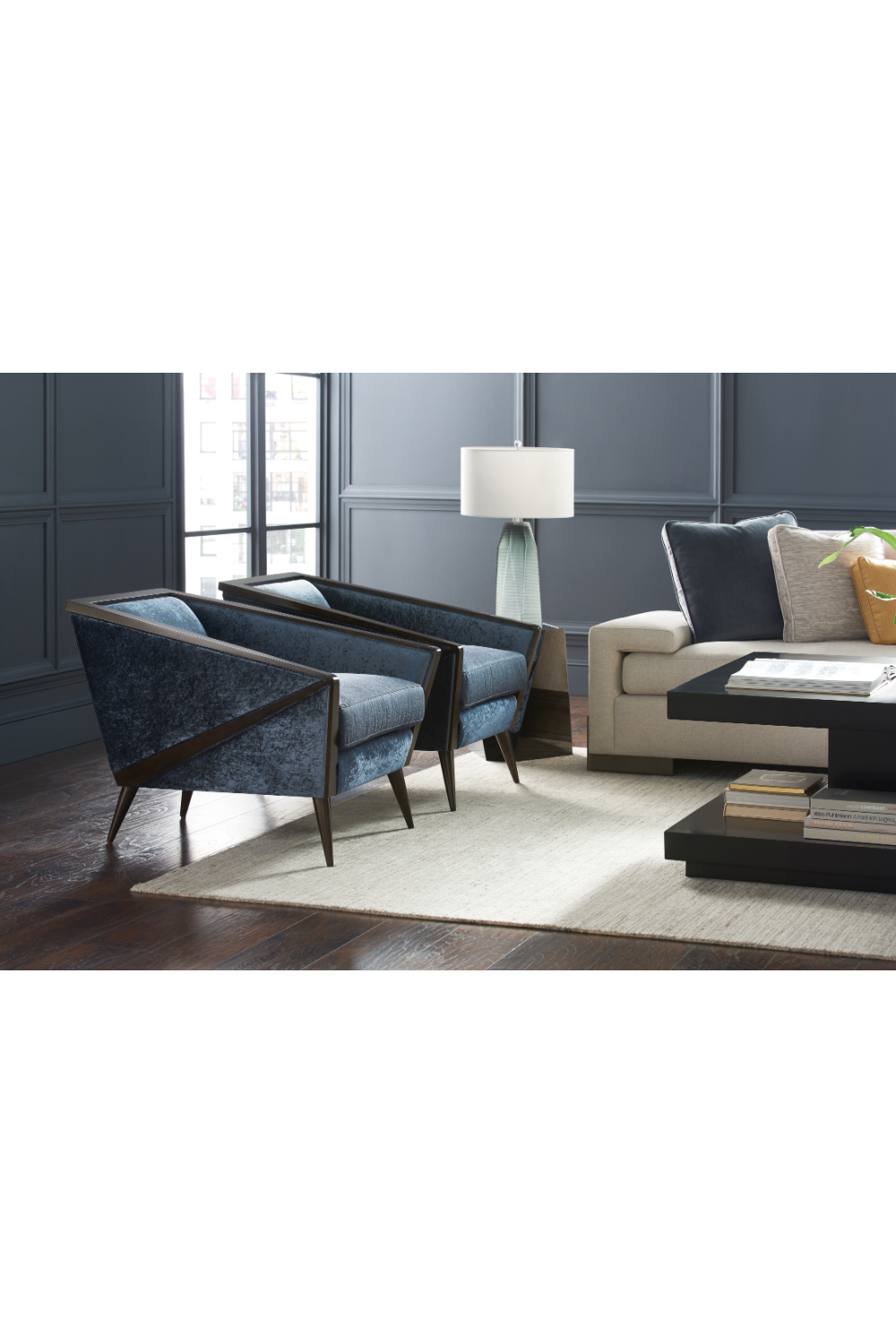 Neutral-Toned Sectional Sofa | Caracole I'm Shelf-Ish | Caracole.eu.com