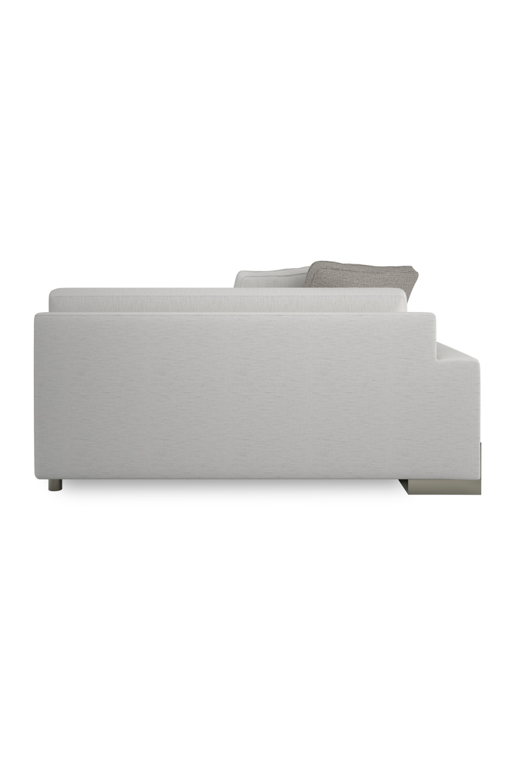 Gray Sectional Sofa | Caracole I'M Shelf-Ish | Caracole.eu.com
