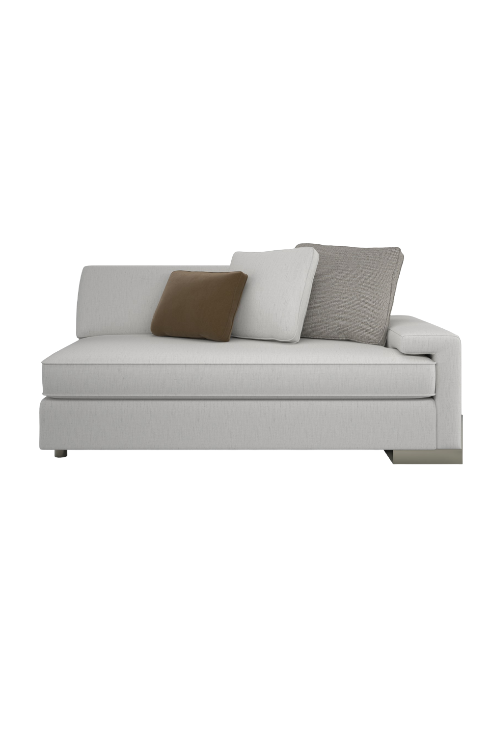 Gray Sectional Sofa | Caracole I'M Shelf-Ish | Caracole.eu.com
